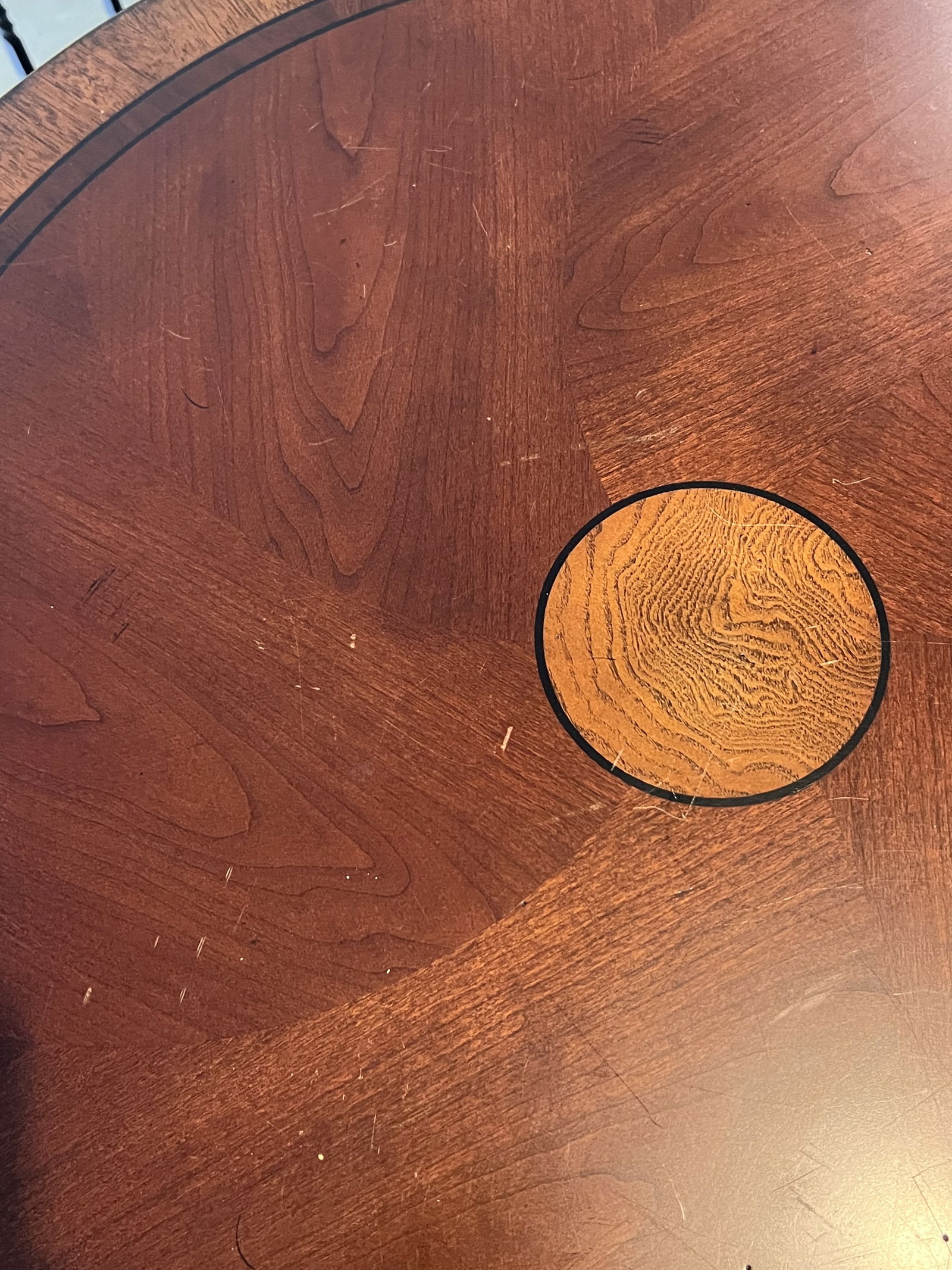 Ethan Allen Pedestal Regency Style Table - 6