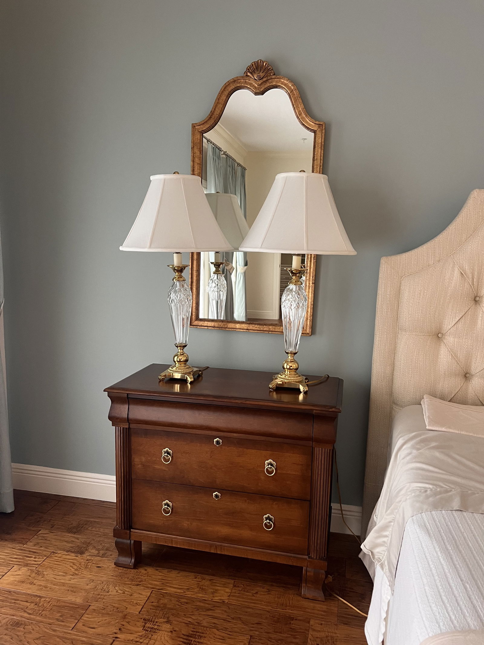 Pair of Waterford Crystal Lamps - 2