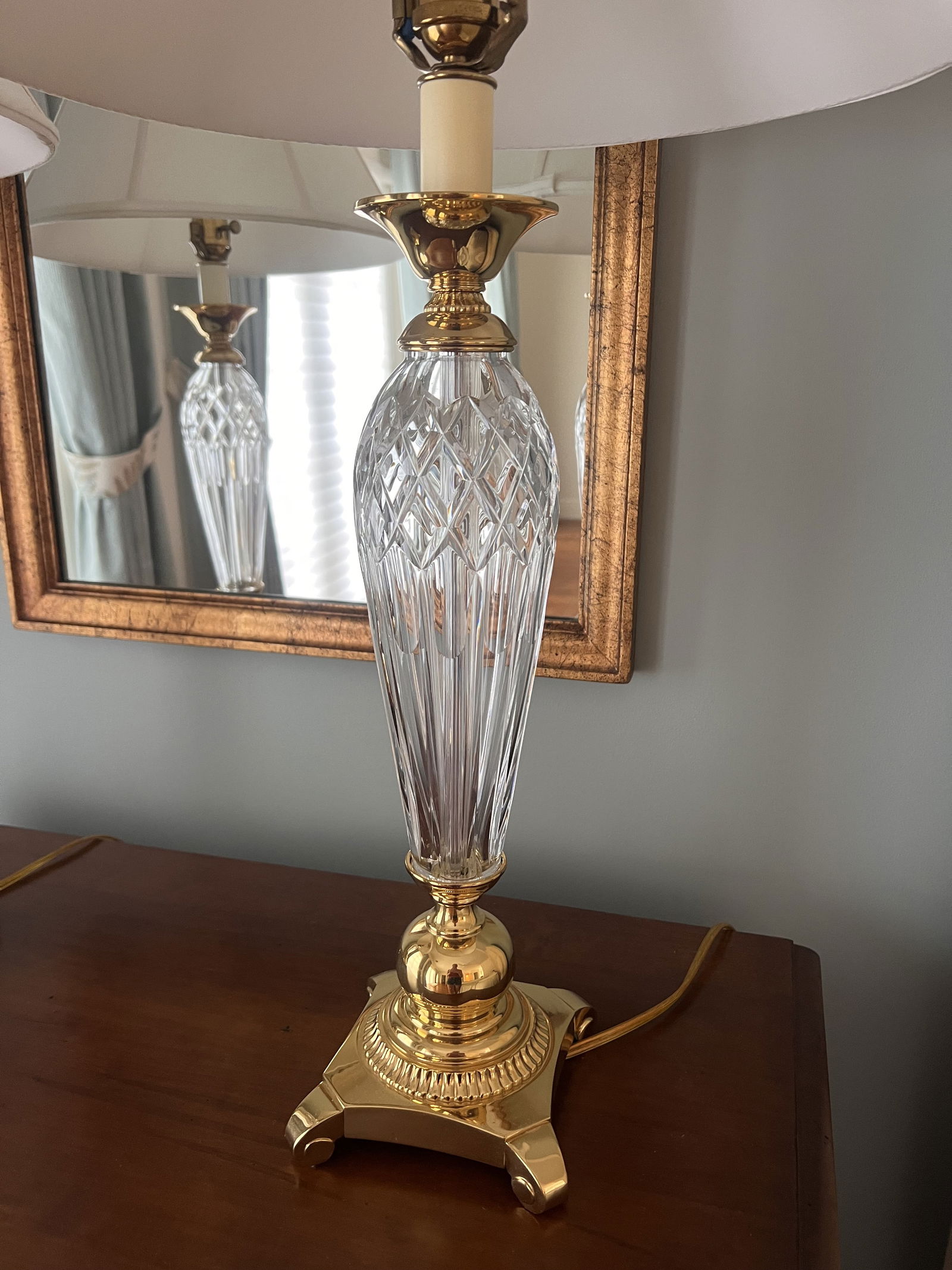 Pair of Waterford Crystal Lamps - 3