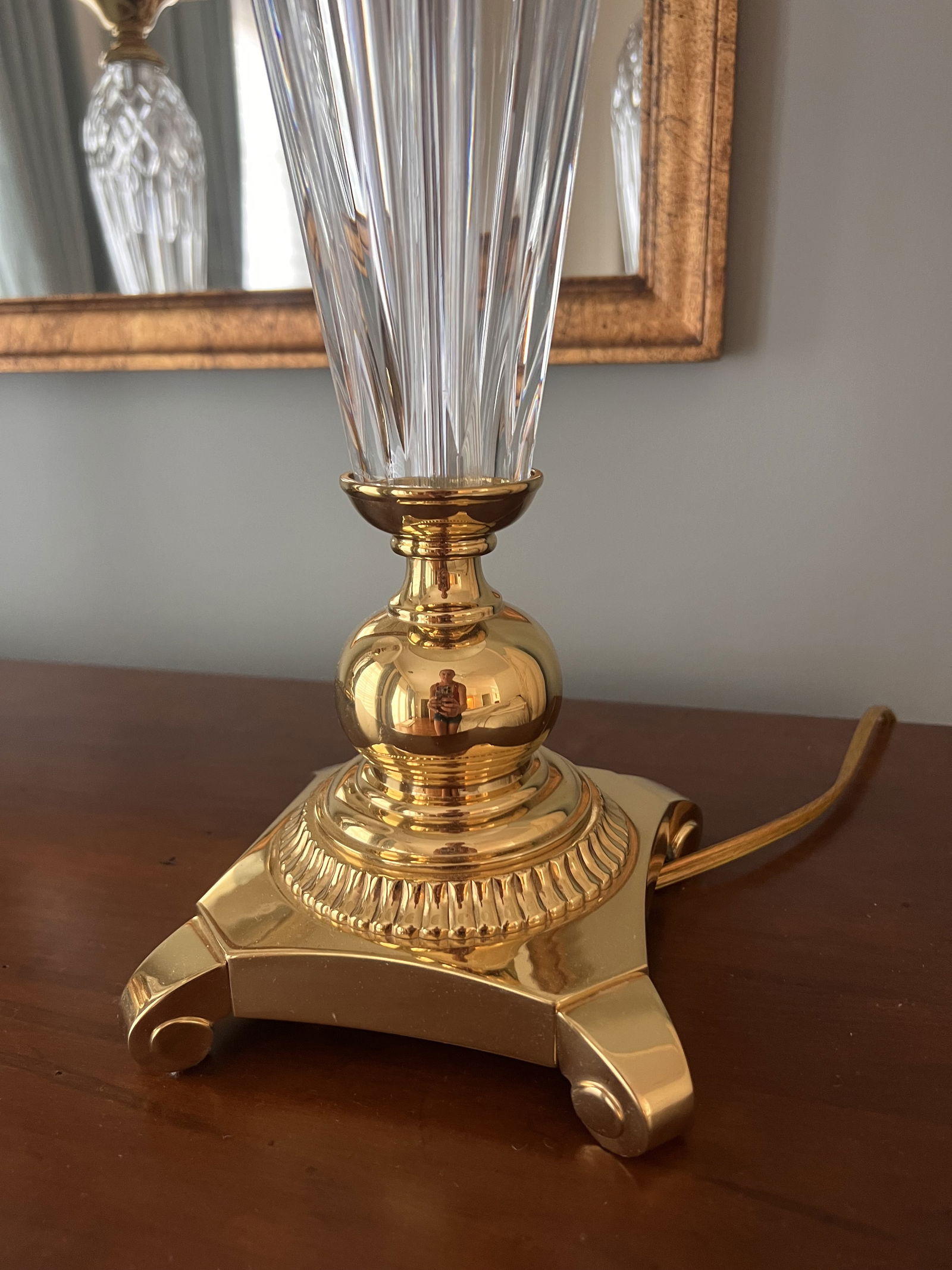 Pair of Waterford Crystal Lamps - 4