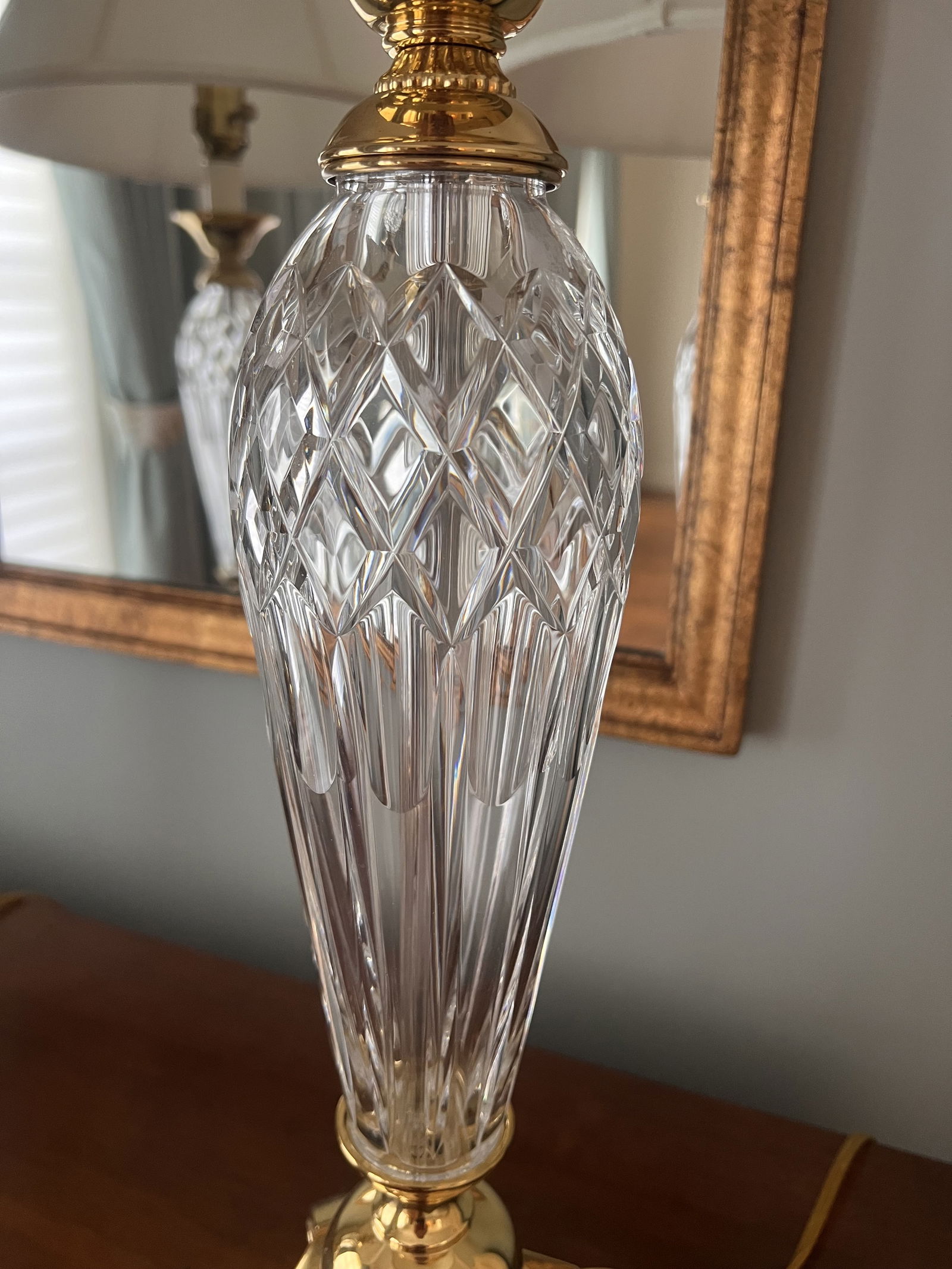 Pair of Waterford Crystal Lamps - 5
