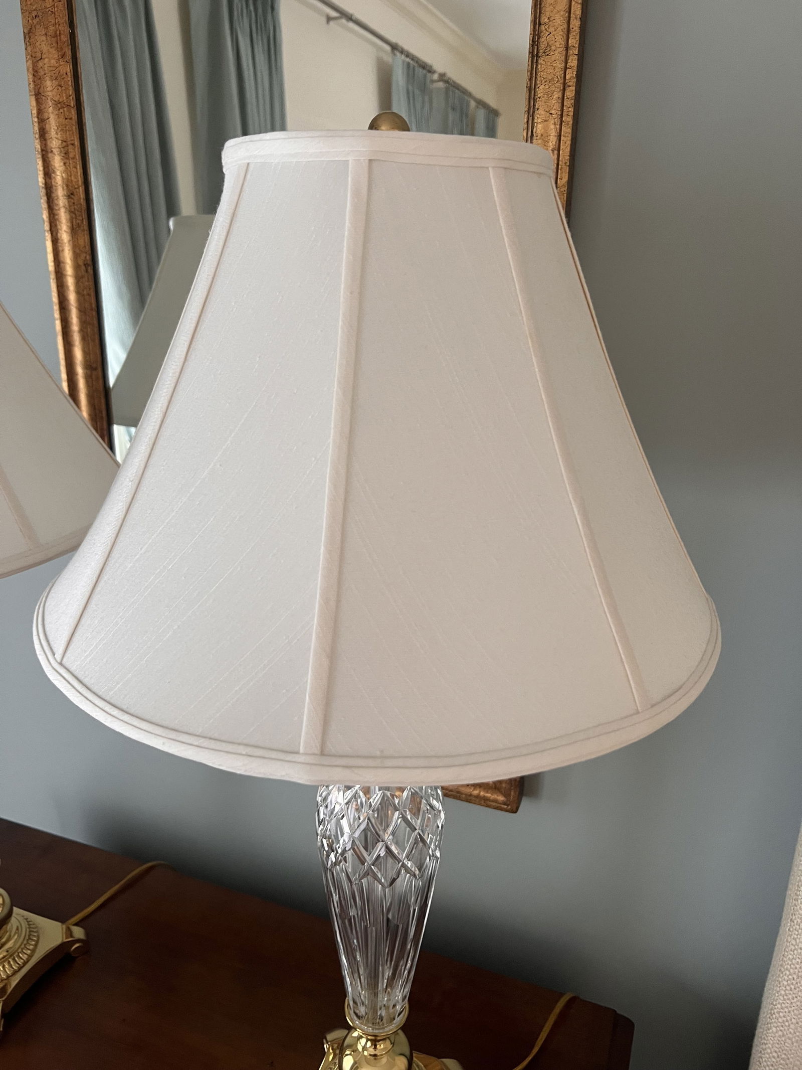 Pair of Waterford Crystal Lamps - 7