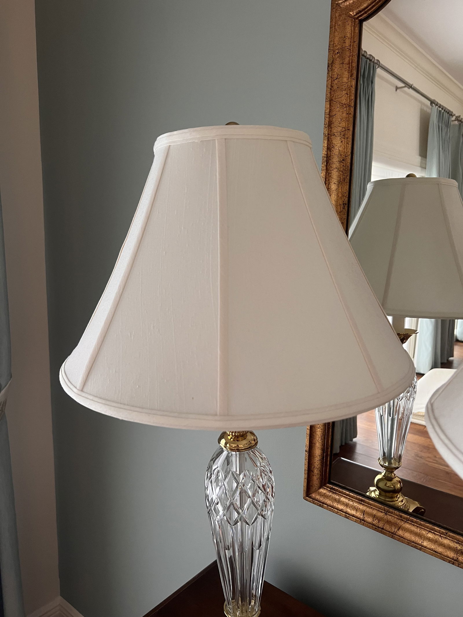 Pair of Waterford Crystal Lamps - 8