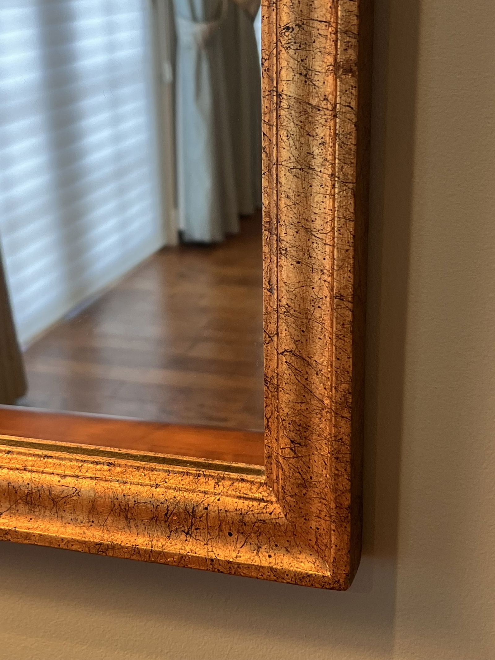 Vintage French Regency Gold Mirror - 5