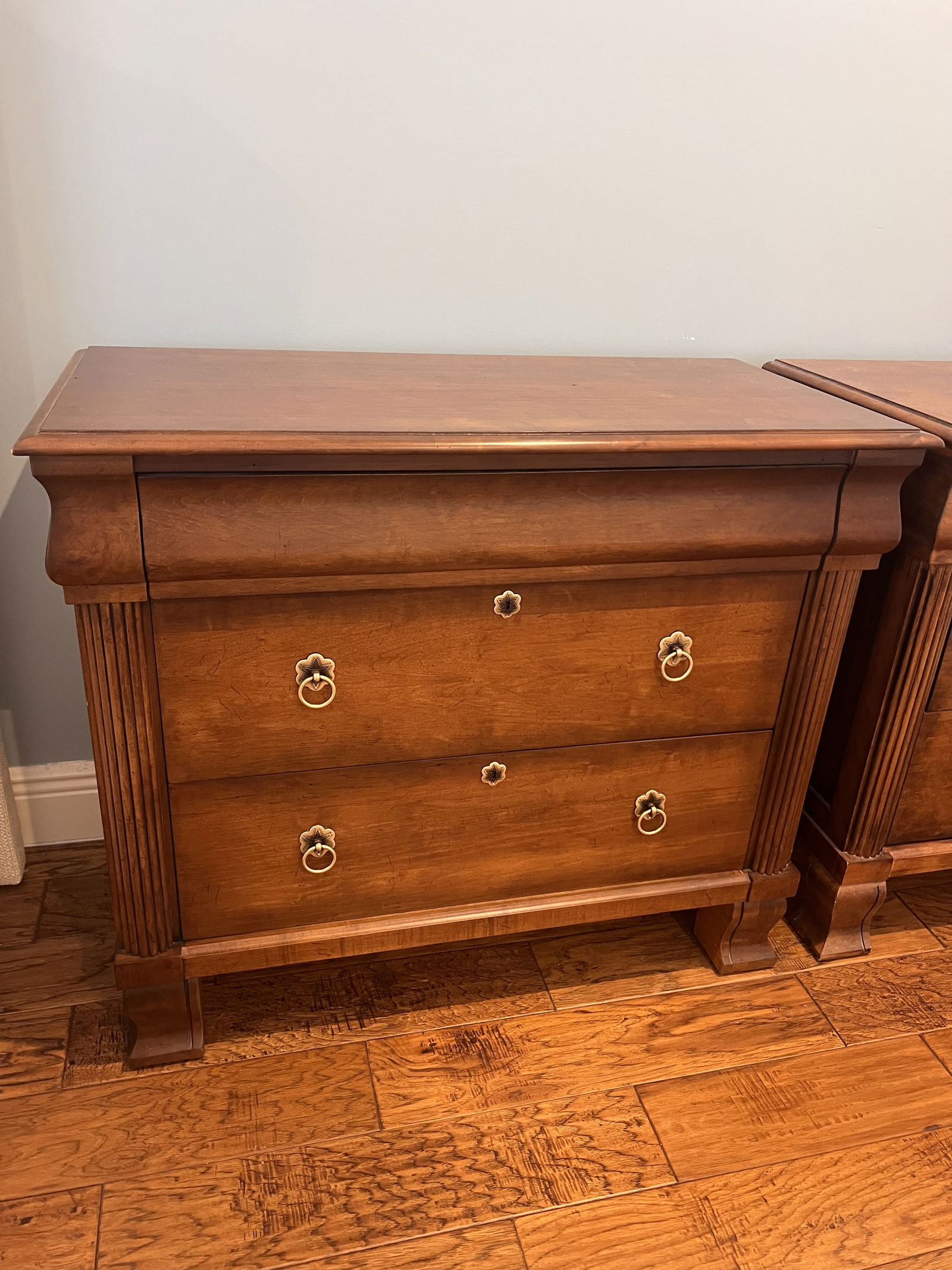 Pair of French Empire Style Chest of Drawers - 3