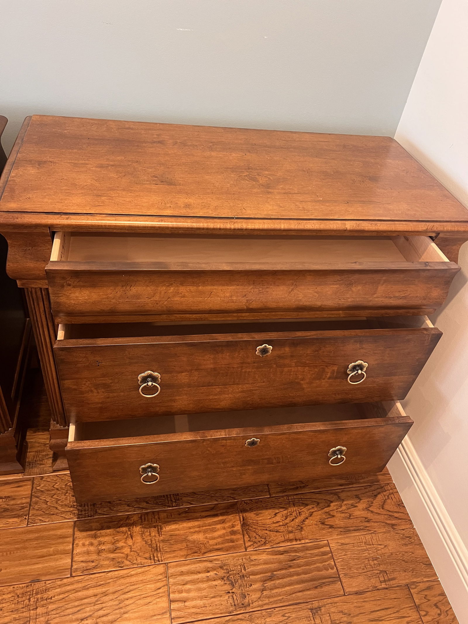 Pair of French Empire Style Chest of Drawers - 8