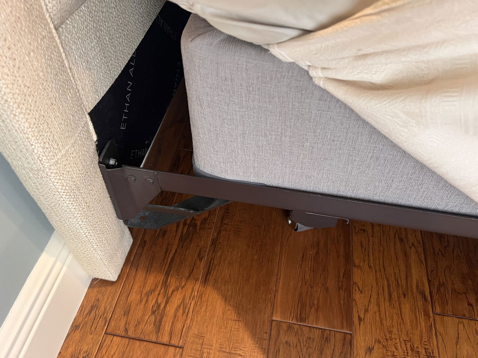 Ethan Allen Custom Upholstered King Bed - 11