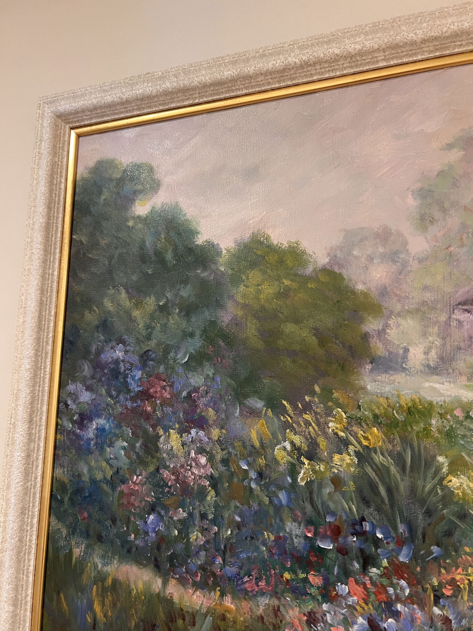 V Bush Impressionist Oil Painting - 6