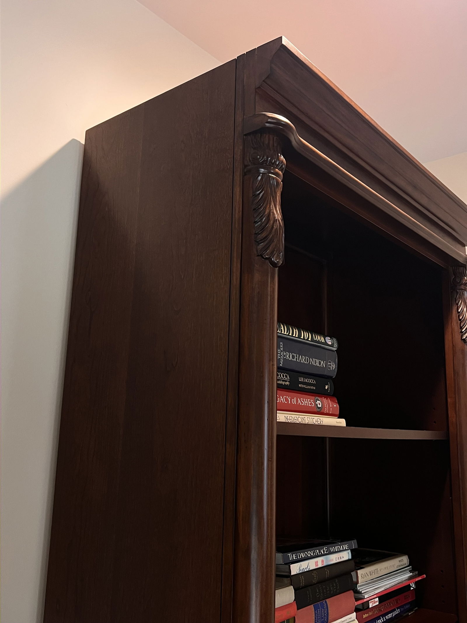 Solid Wood Bookshelf - 4