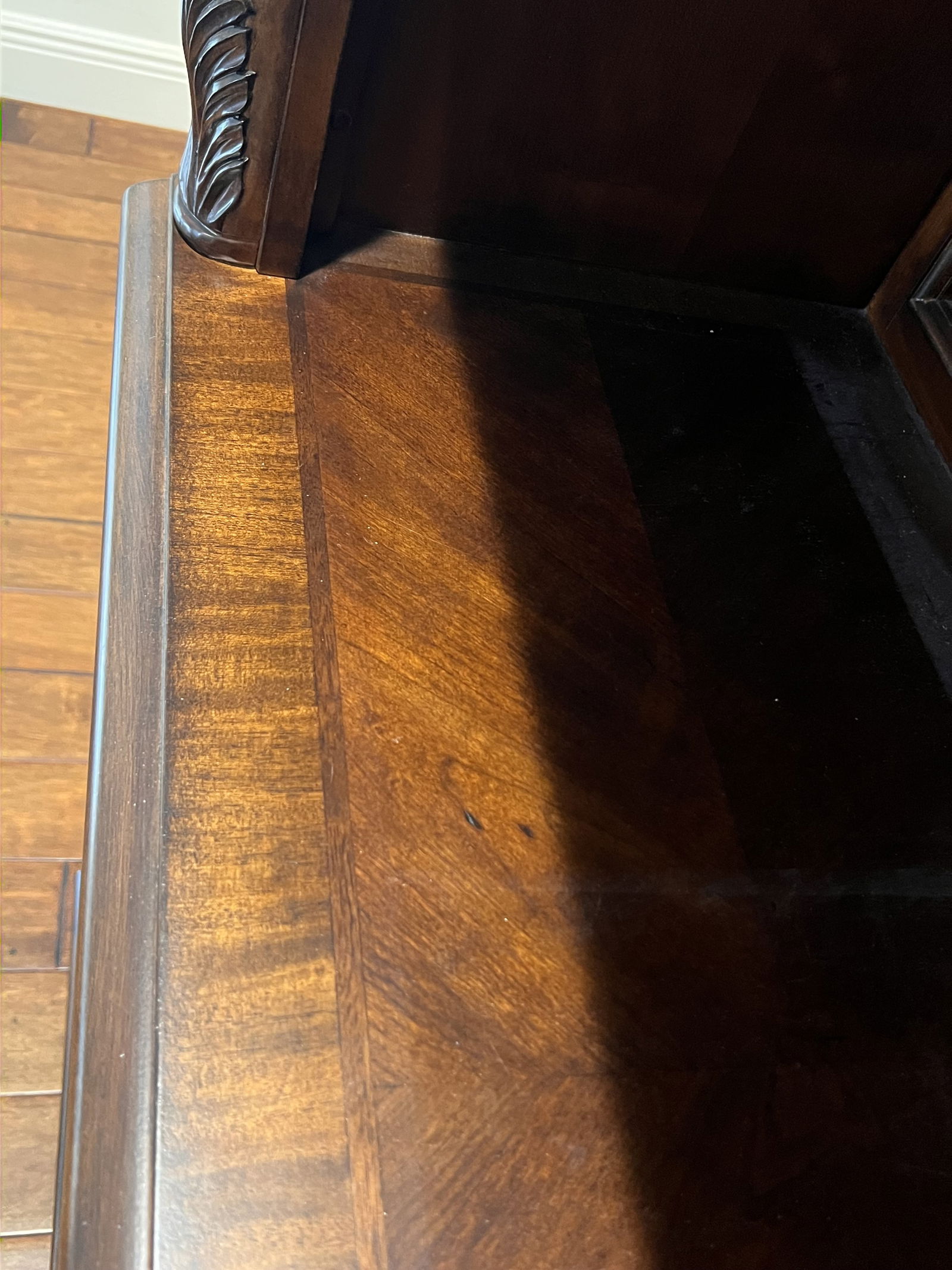 Solid Wood Bookshelf - 5