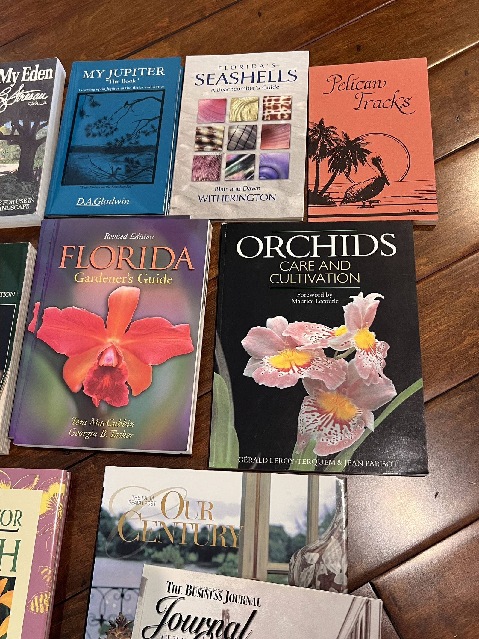 Books on Florida Including History and Gardening - 5
