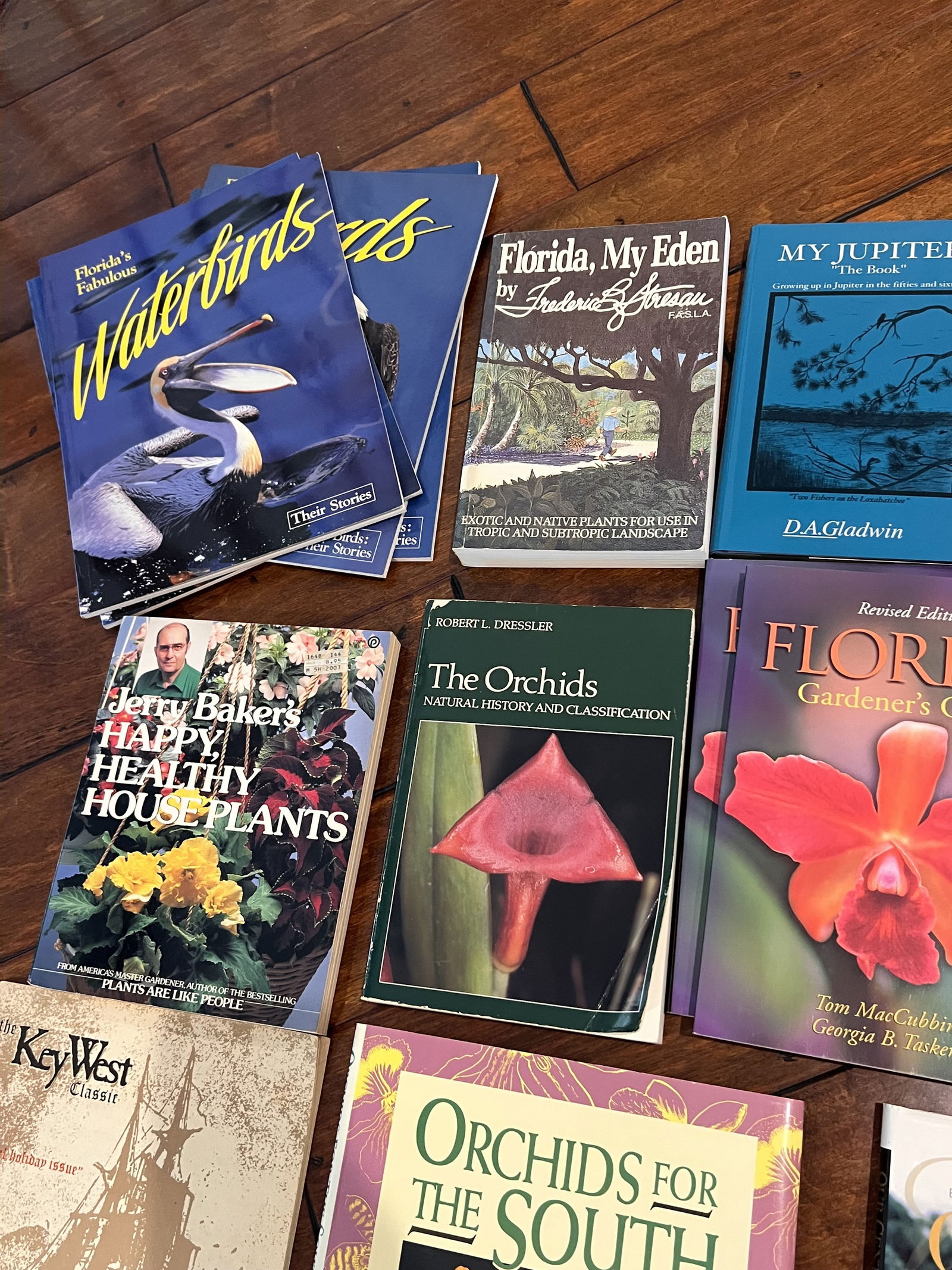 Books on Florida Including History and Gardening - 6
