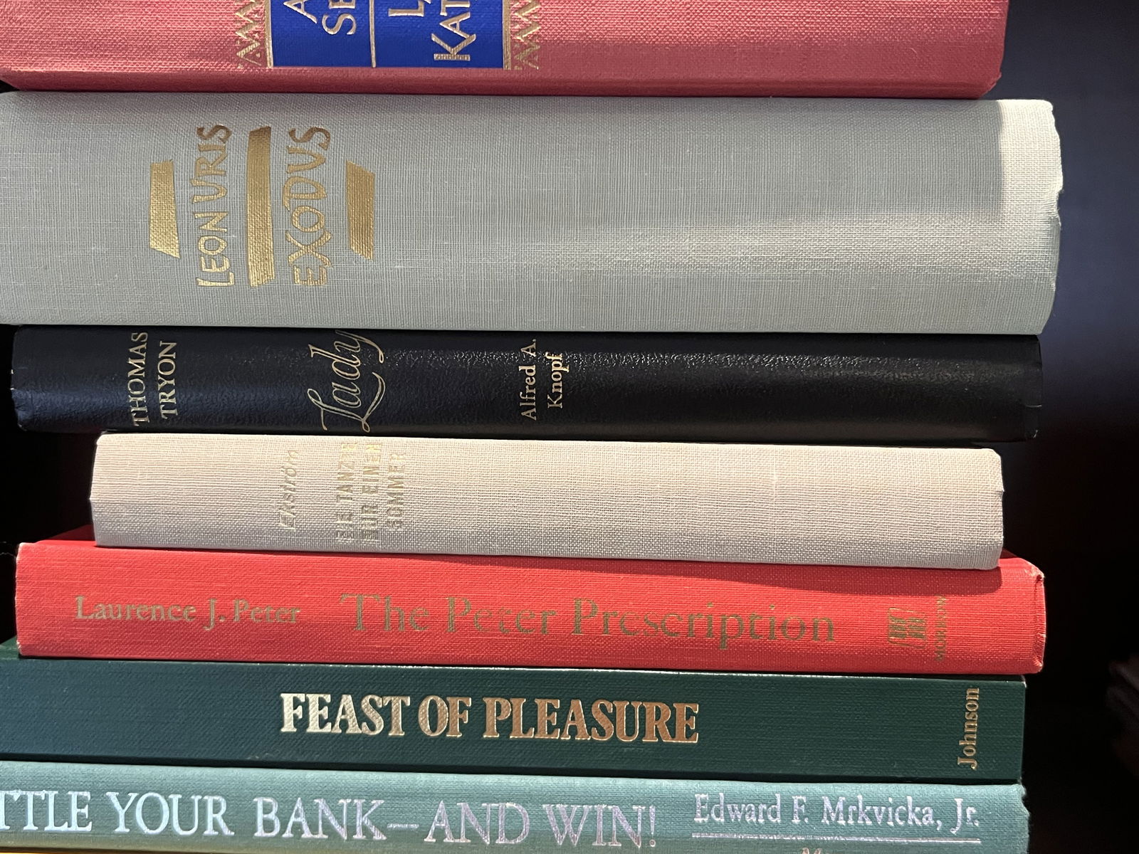 Grouping of Decorative books - 3