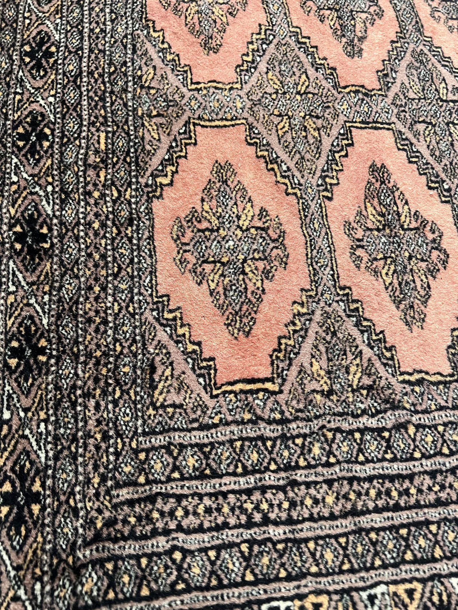 Vintage Wool Rug Bokhara - 4