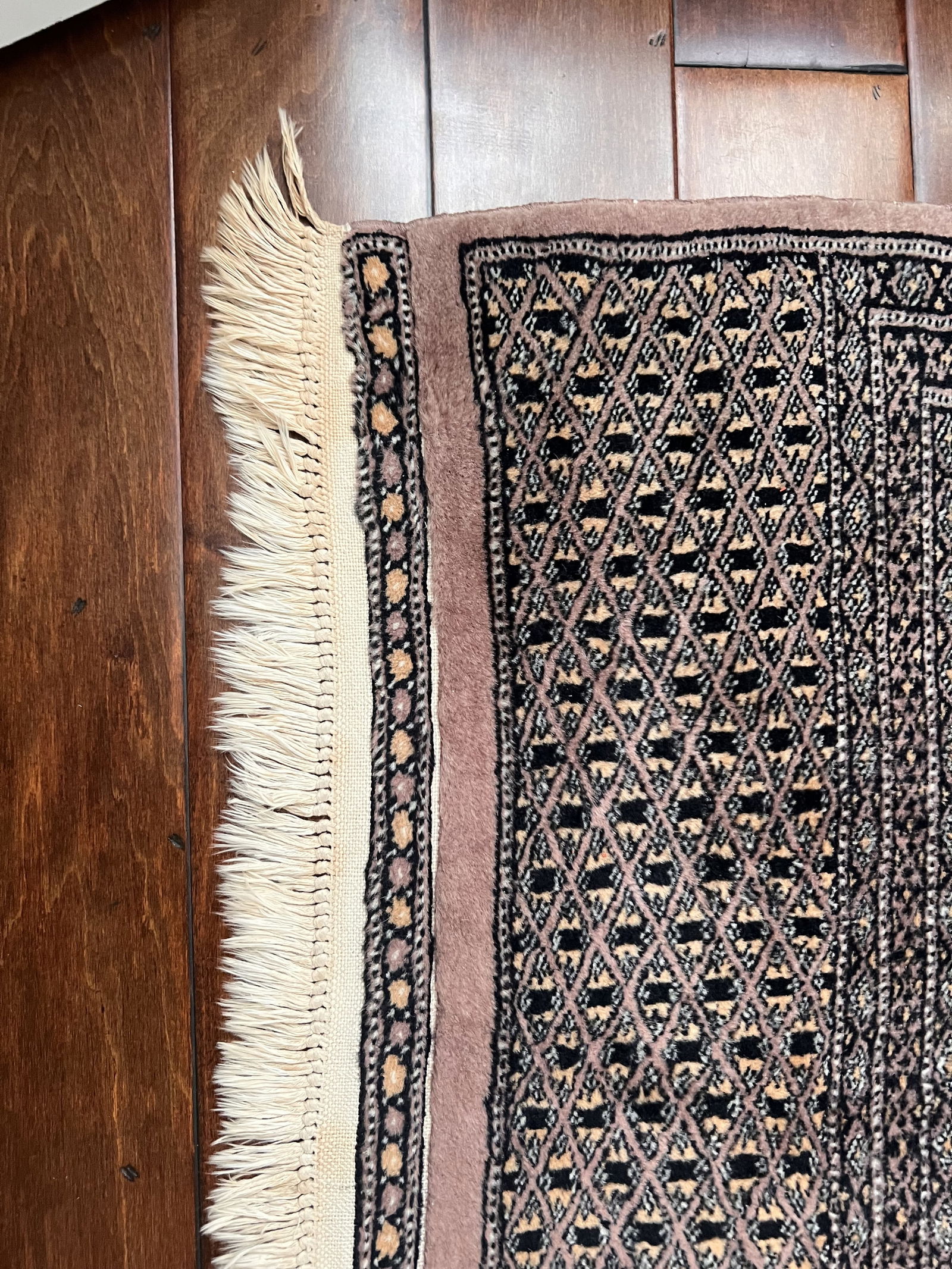 Vintage Wool Rug Bokhara - 5