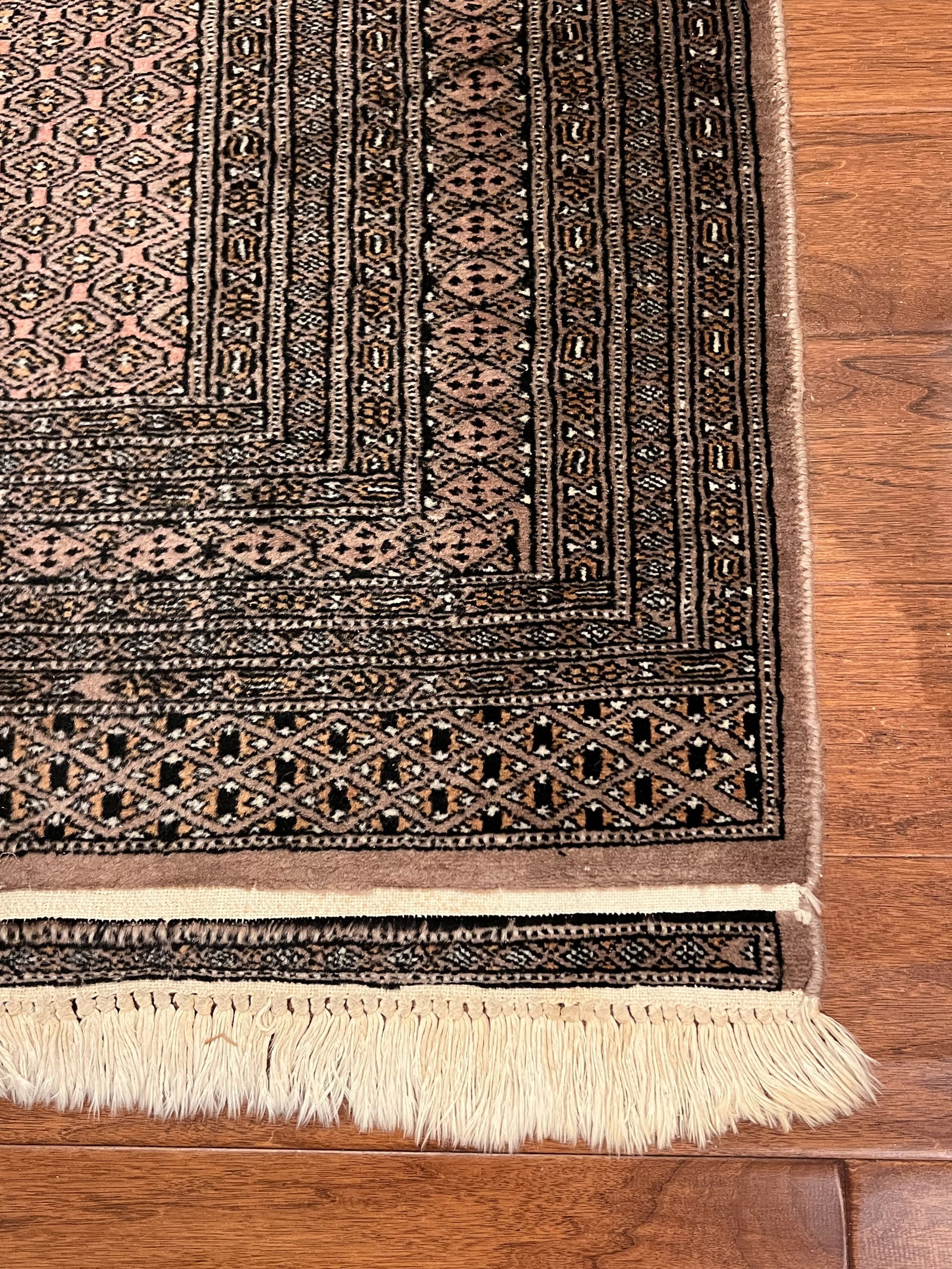 Vintage Wool Rug Bokhara - 2