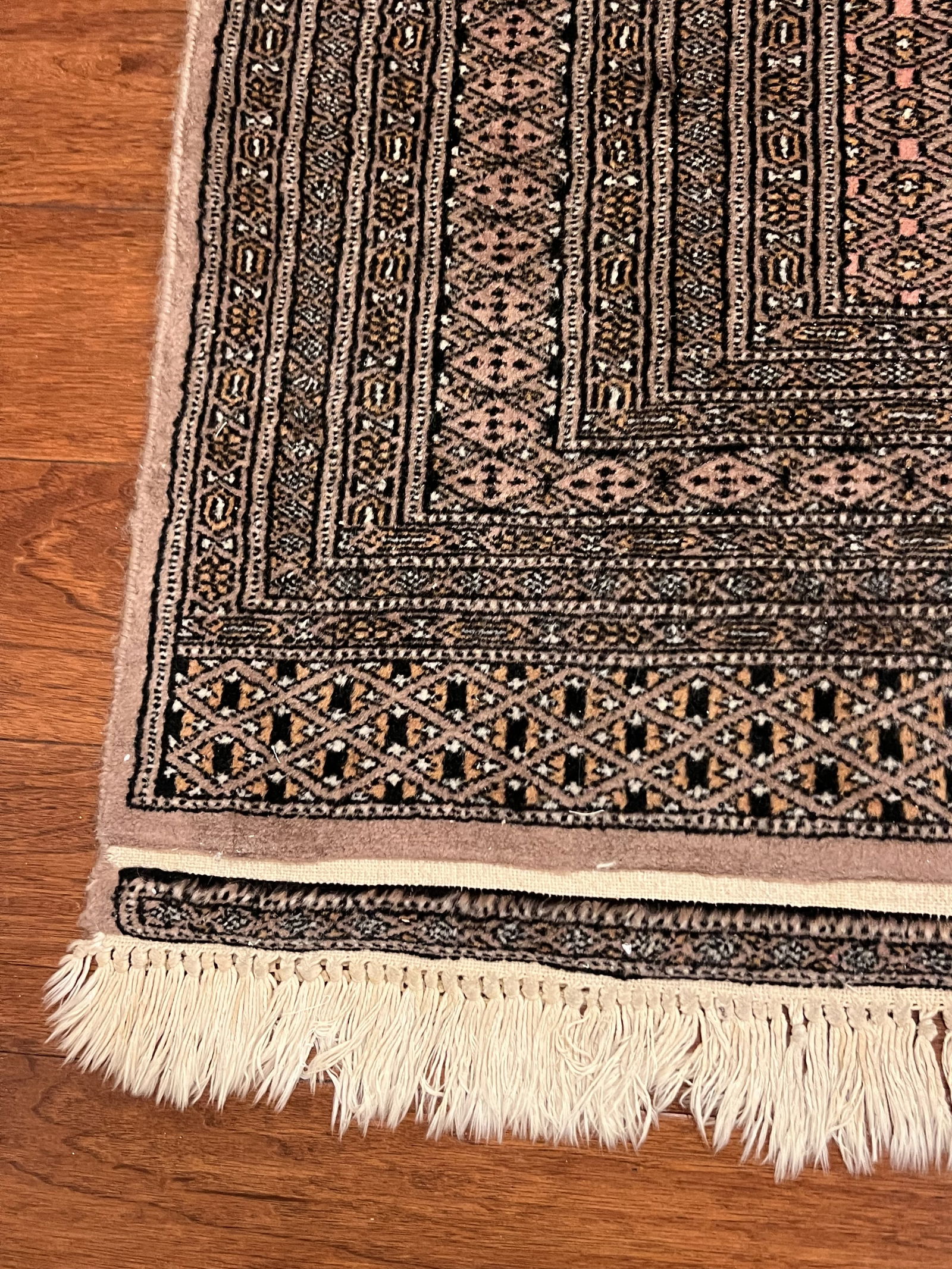 Vintage Wool Rug Bokhara - 3