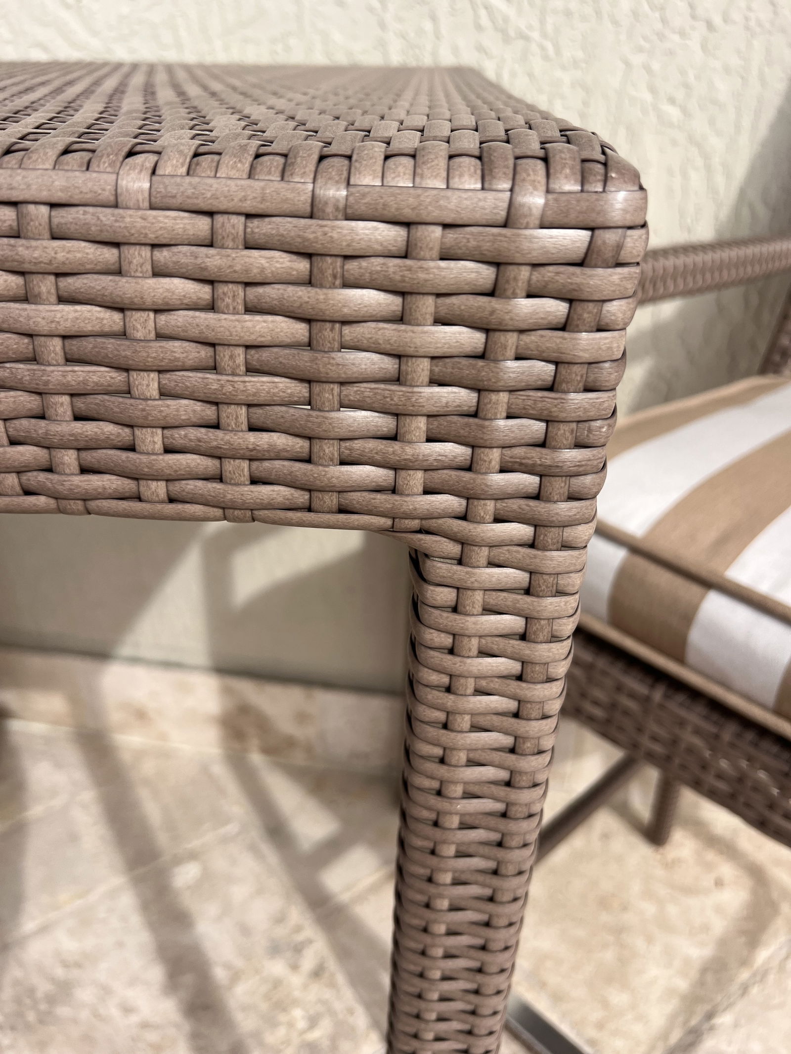 Outdoor Bar Height Table and 2 Chairs - 5