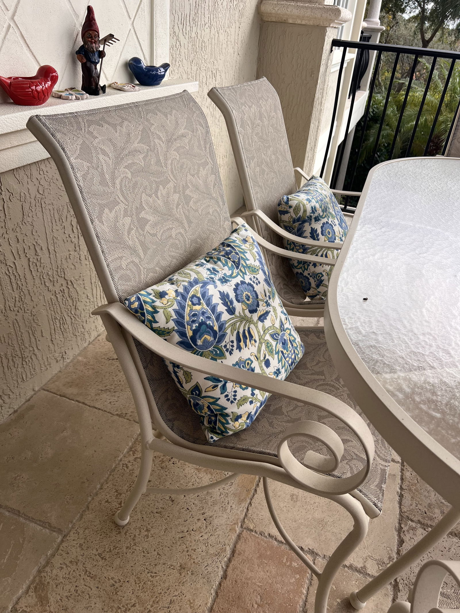 Outdoor Dining Table and Chairs - 2