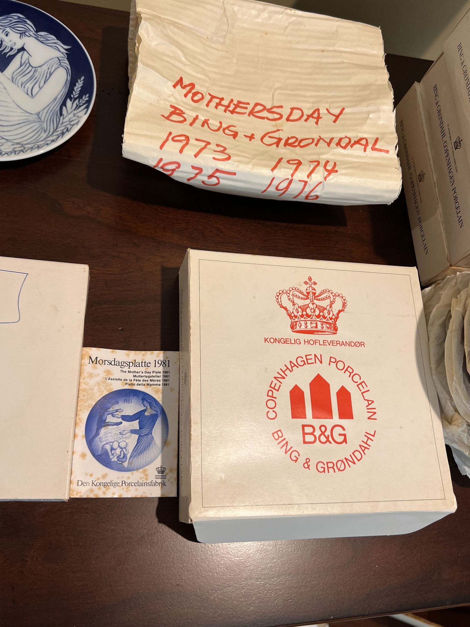 BG Bing & Grondahl Collectors Plates - 6