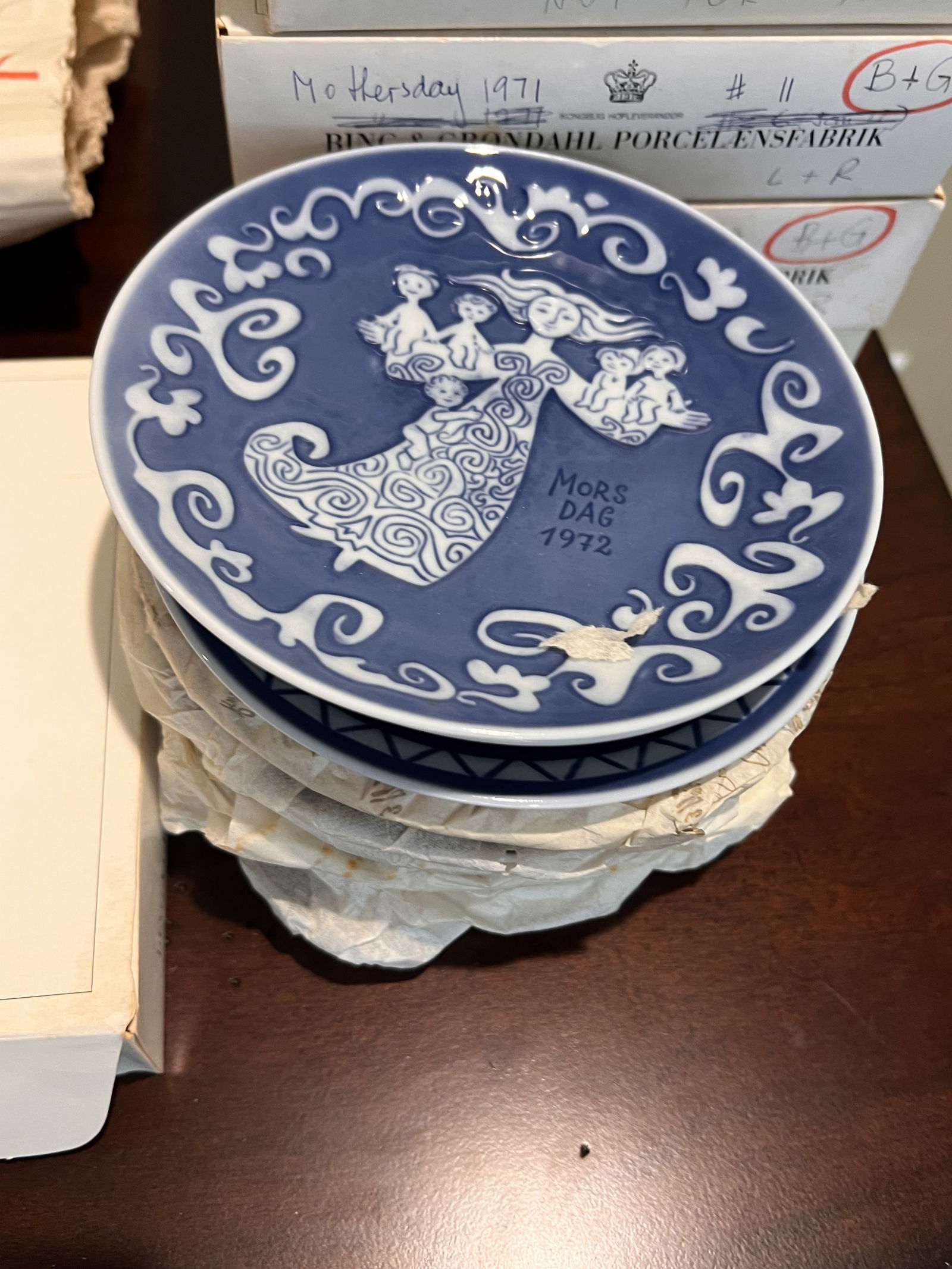 BG Bing & Grondahl Collectors Plates - 7