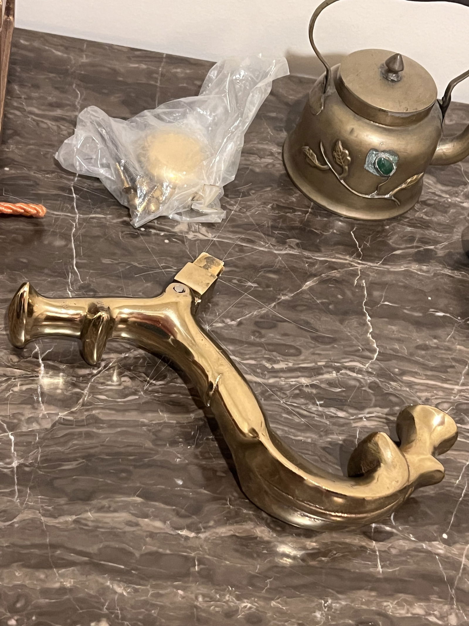 Grouping of Brass Decorative Objects - 5