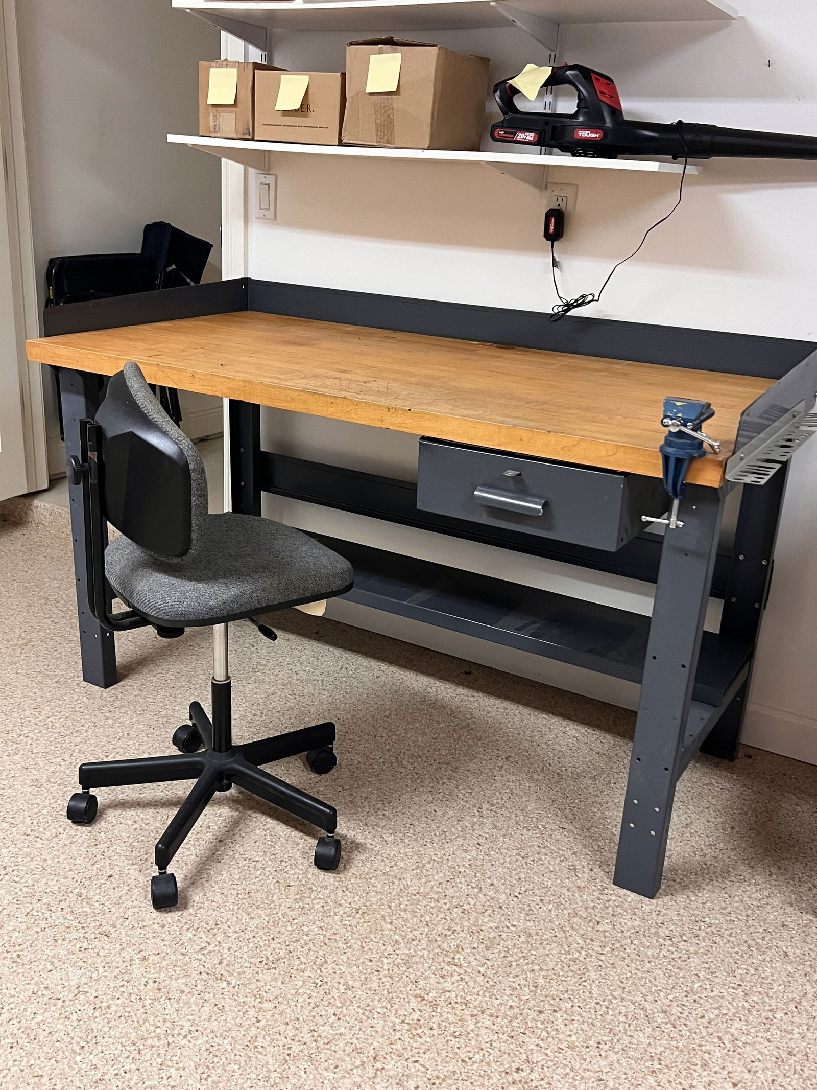 Heavy Duty Wood Top Work Bench - 2