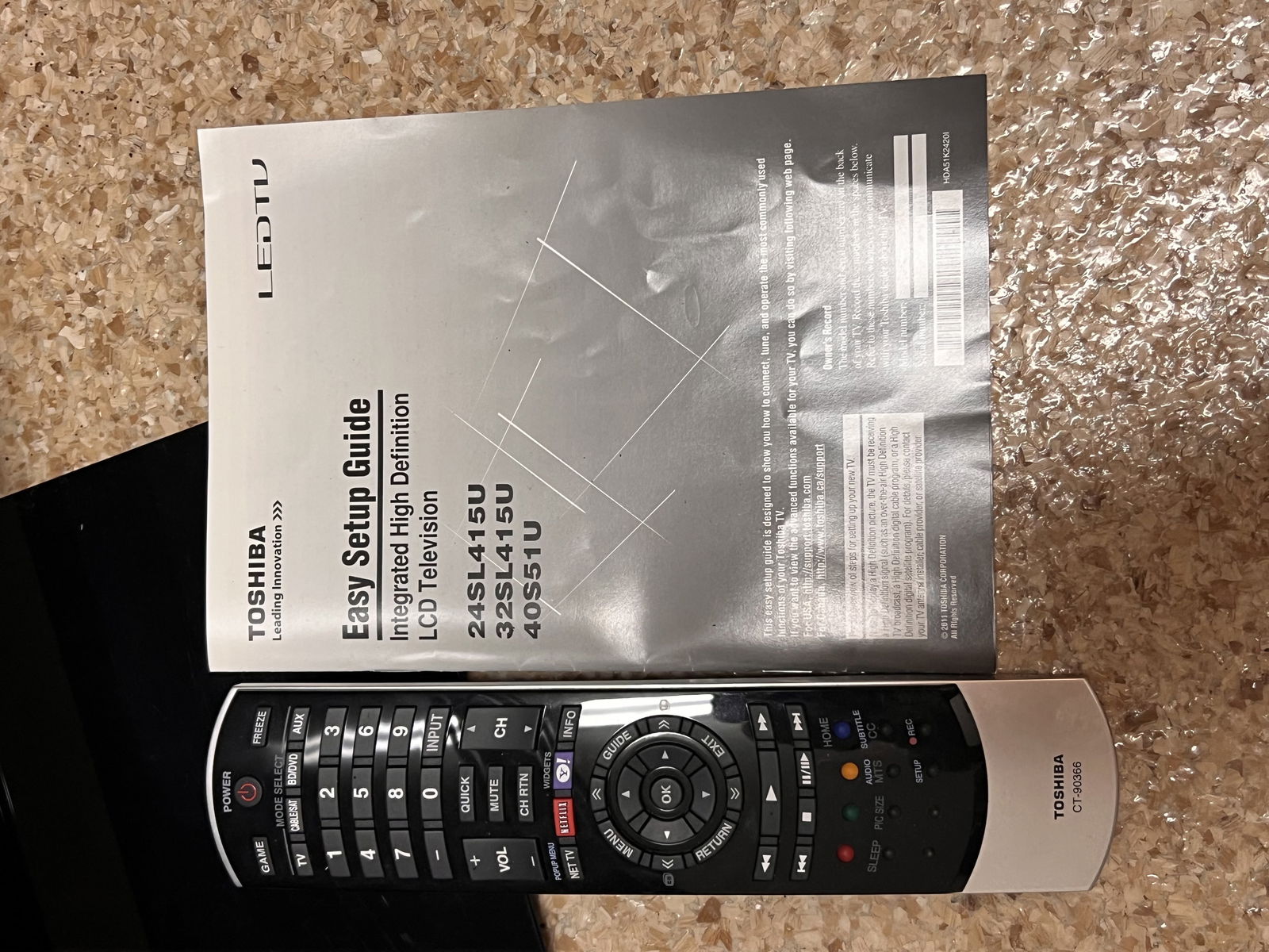 Toshiba 40" Smart TV - 2