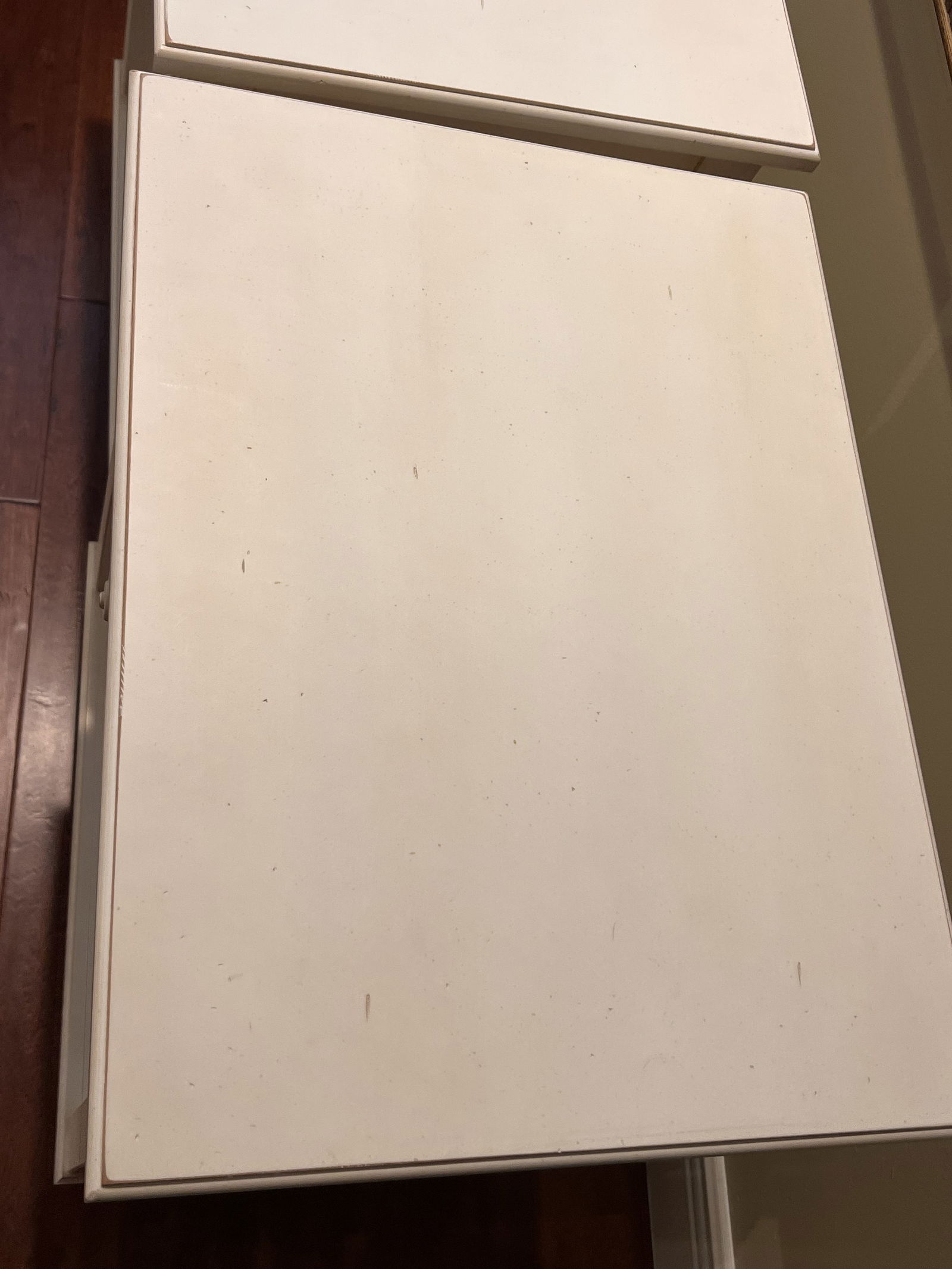 Pair of White Wood Night Stands - 5