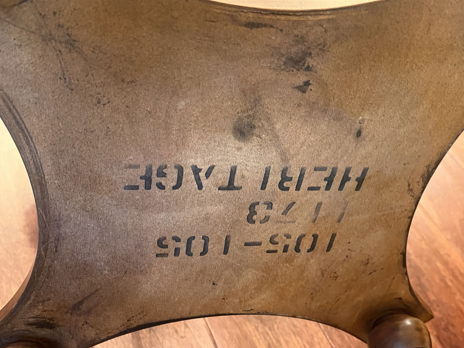 Vintage Regency Style Low Wood End Tables - 8