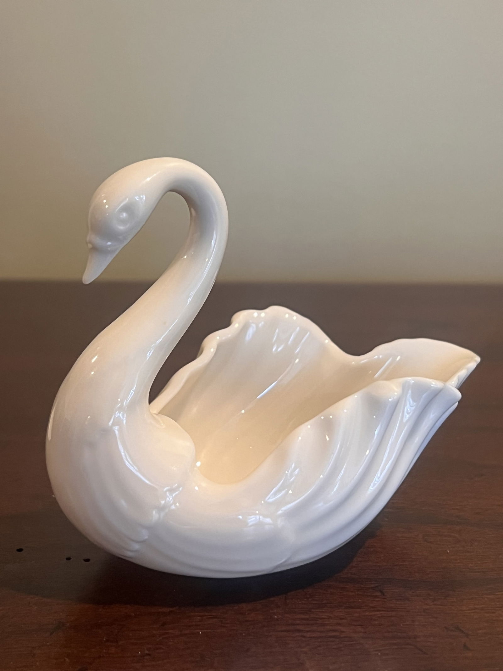 Lenox Swan and Bid Vase - 3