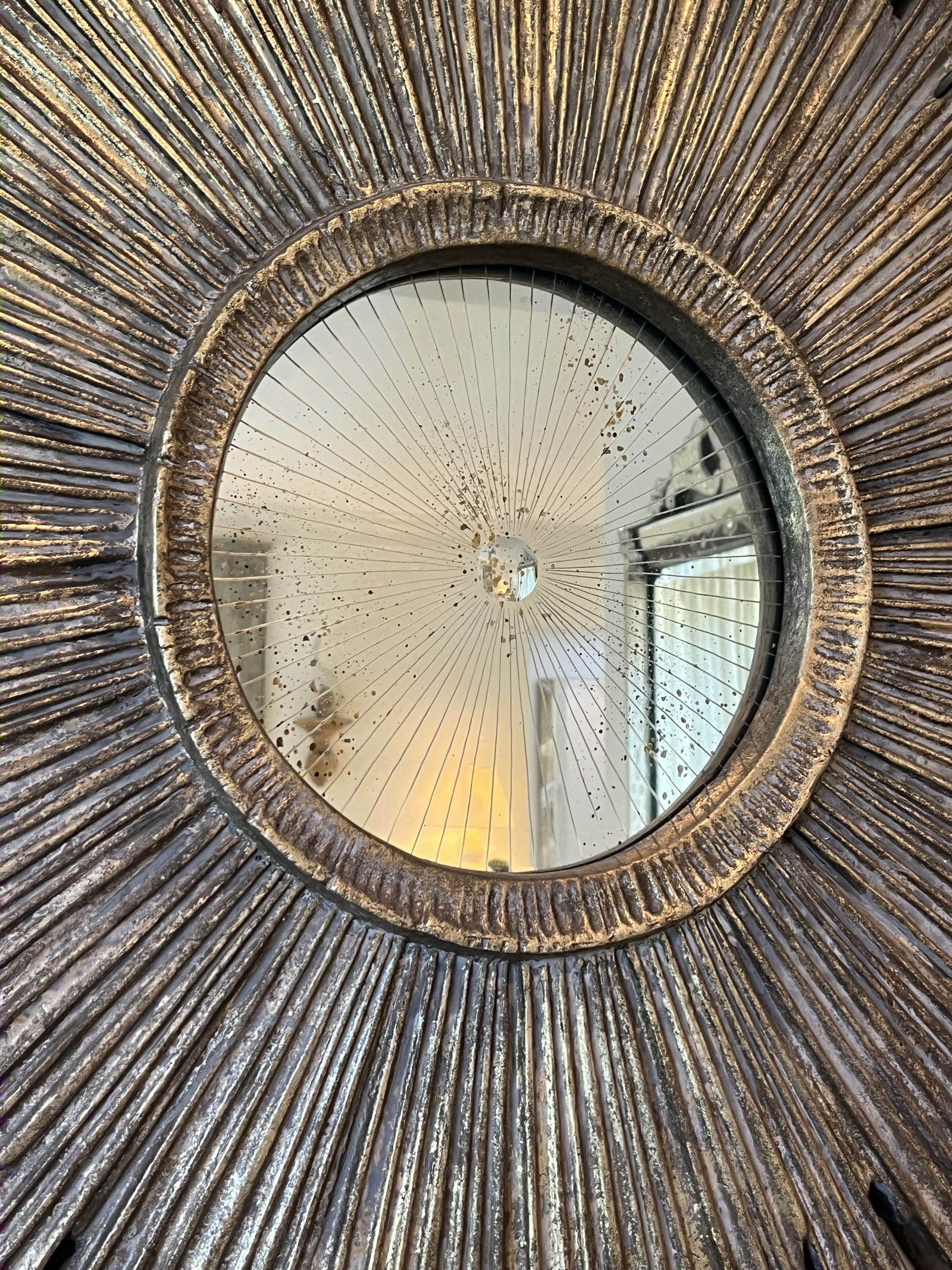 Large Sunburst Mirror - 3