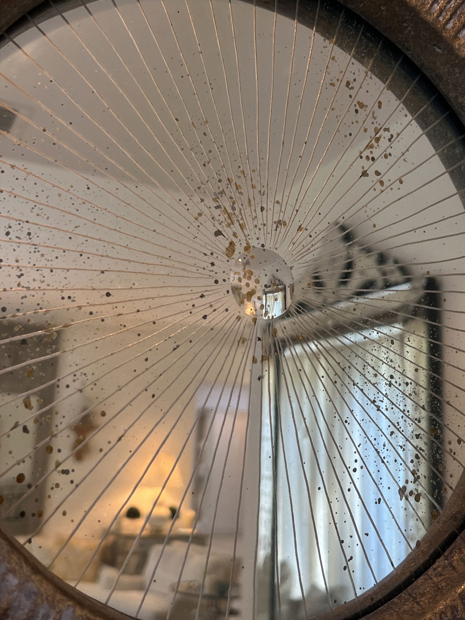 Large Sunburst Mirror - 4