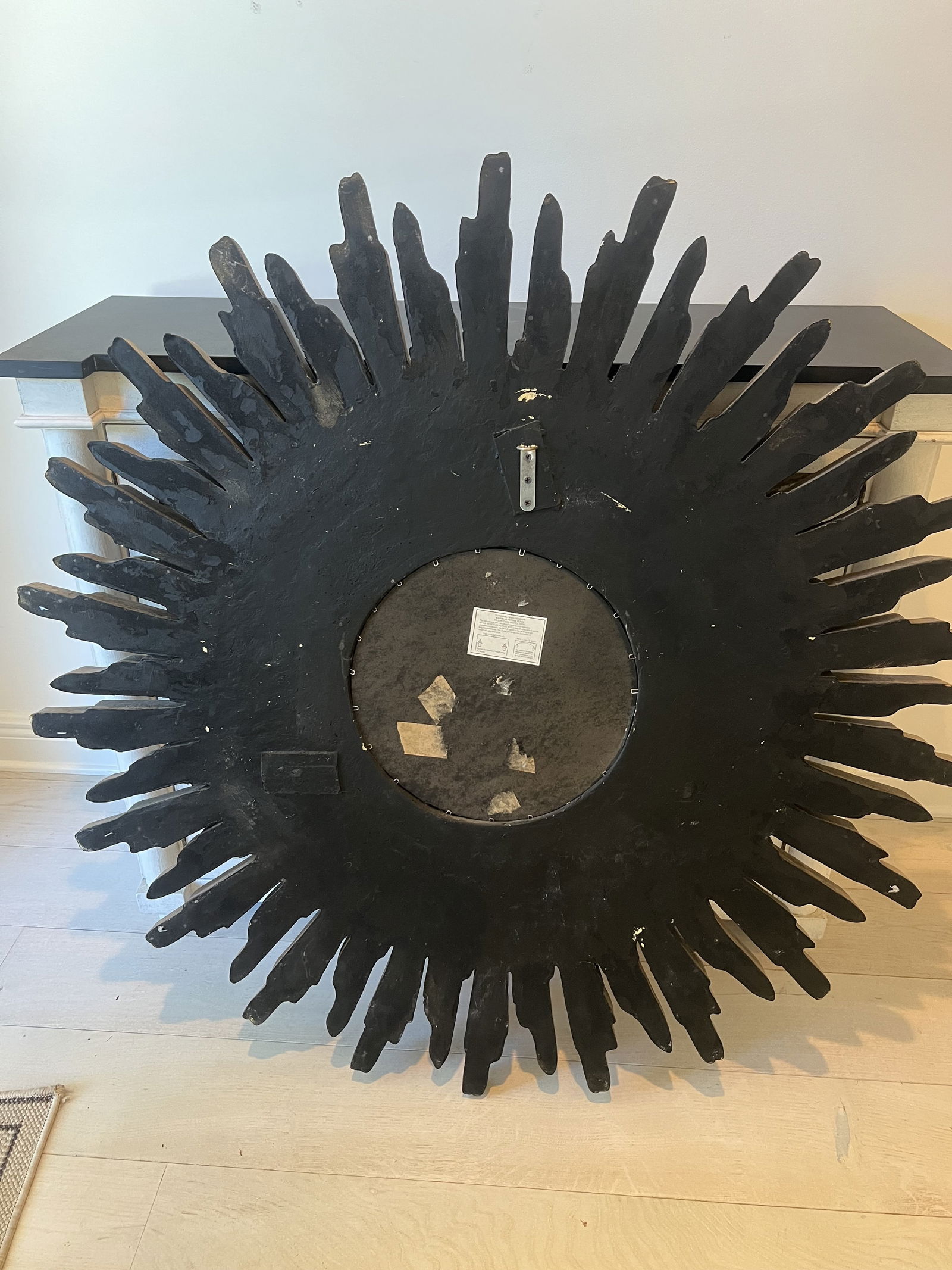 Large Sunburst Mirror - 6