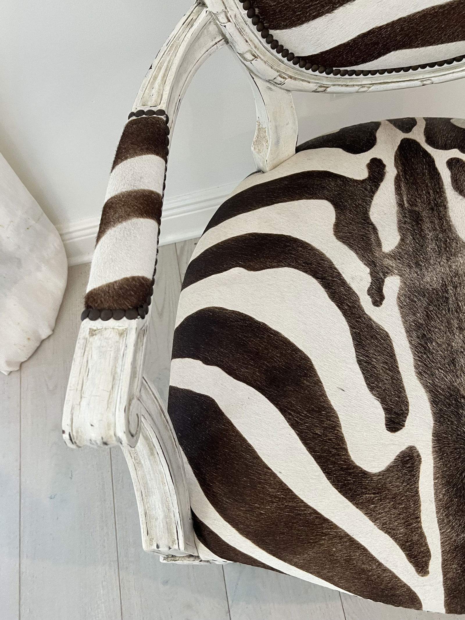 French Style Zebra Armchair by Oly Studios Sophie Chair - 3