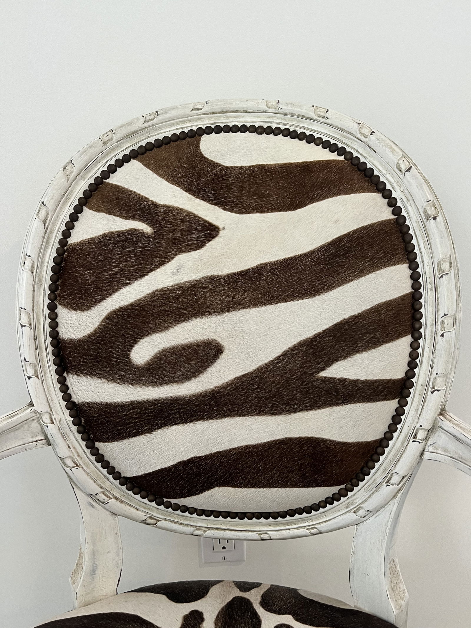 French Style Zebra Armchair by Oly Studios Sophie Chair - 5
