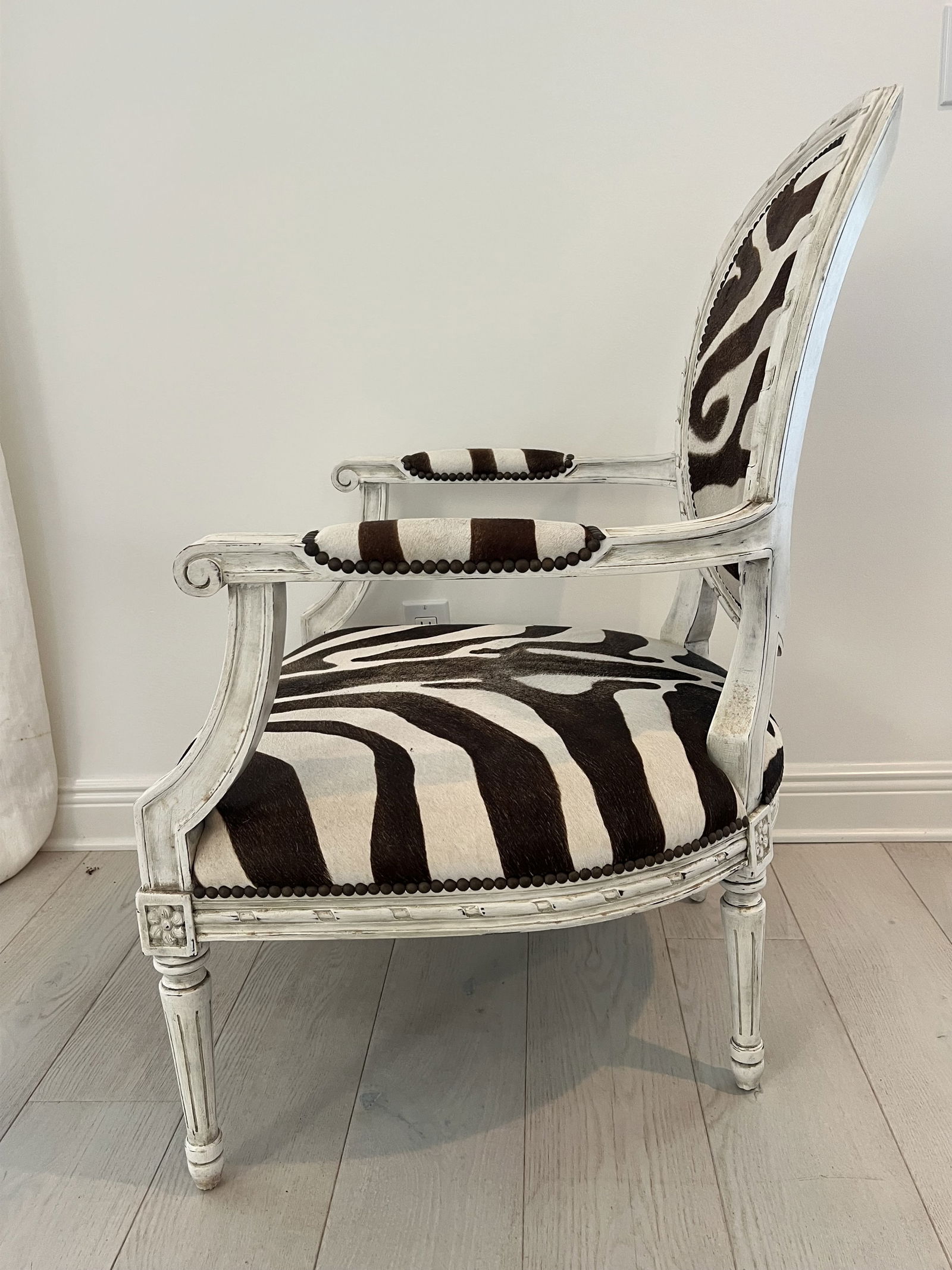 French Style Zebra Armchair by Oly Studios Sophie Chair - 6