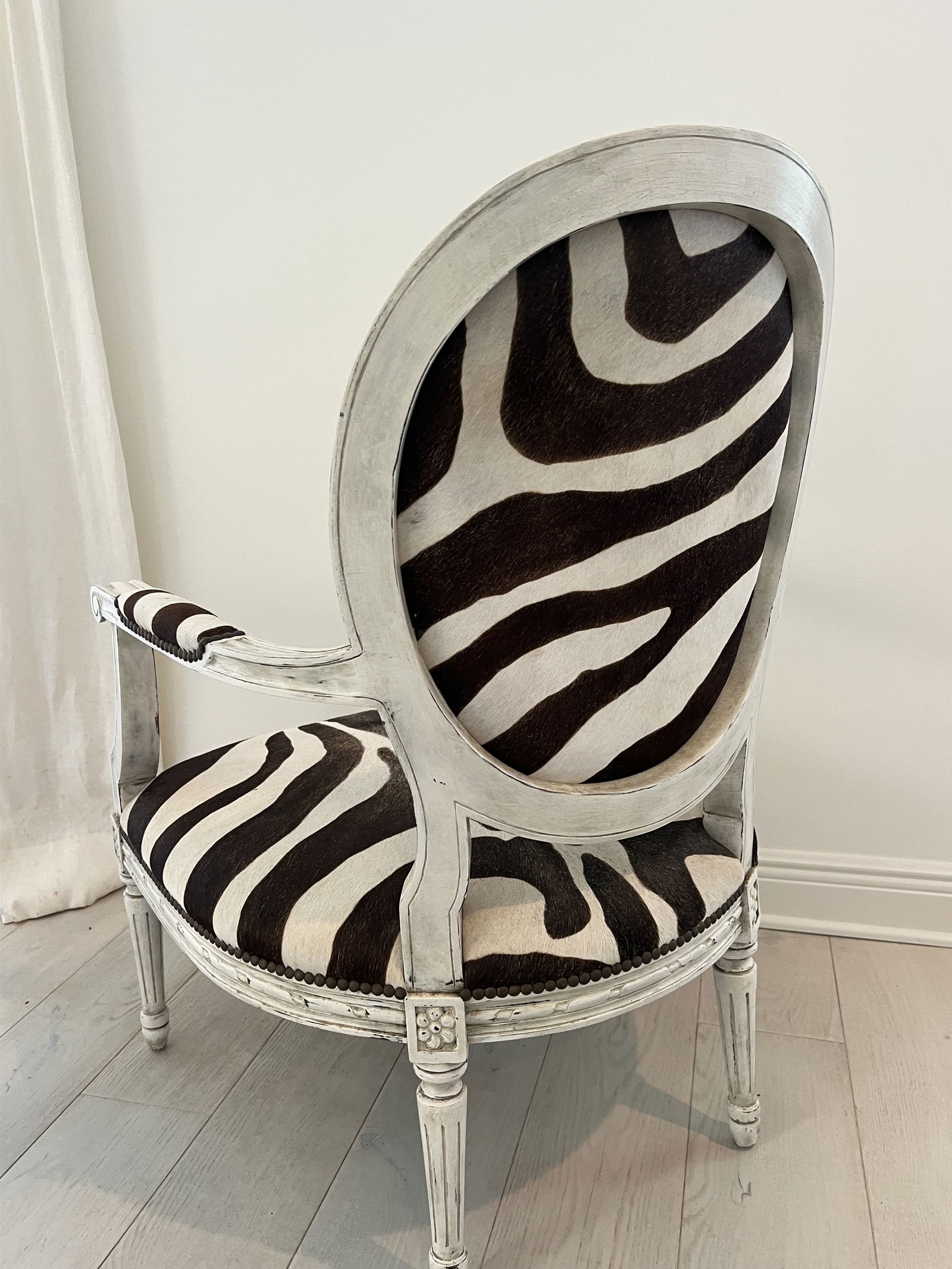 French Style Zebra Armchair by Oly Studios Sophie Chair - 7