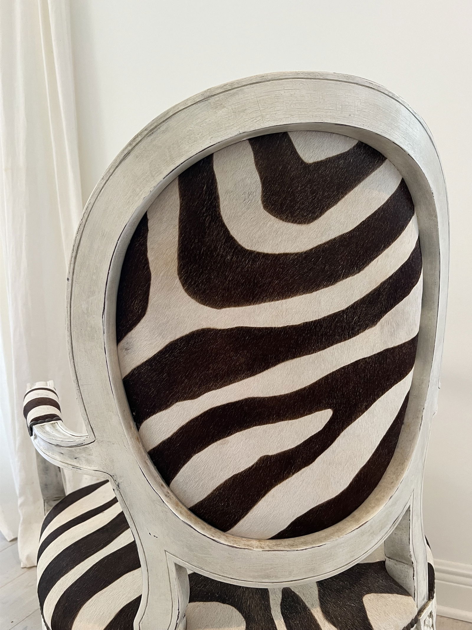 French Style Zebra Armchair by Oly Studios Sophie Chair - 8