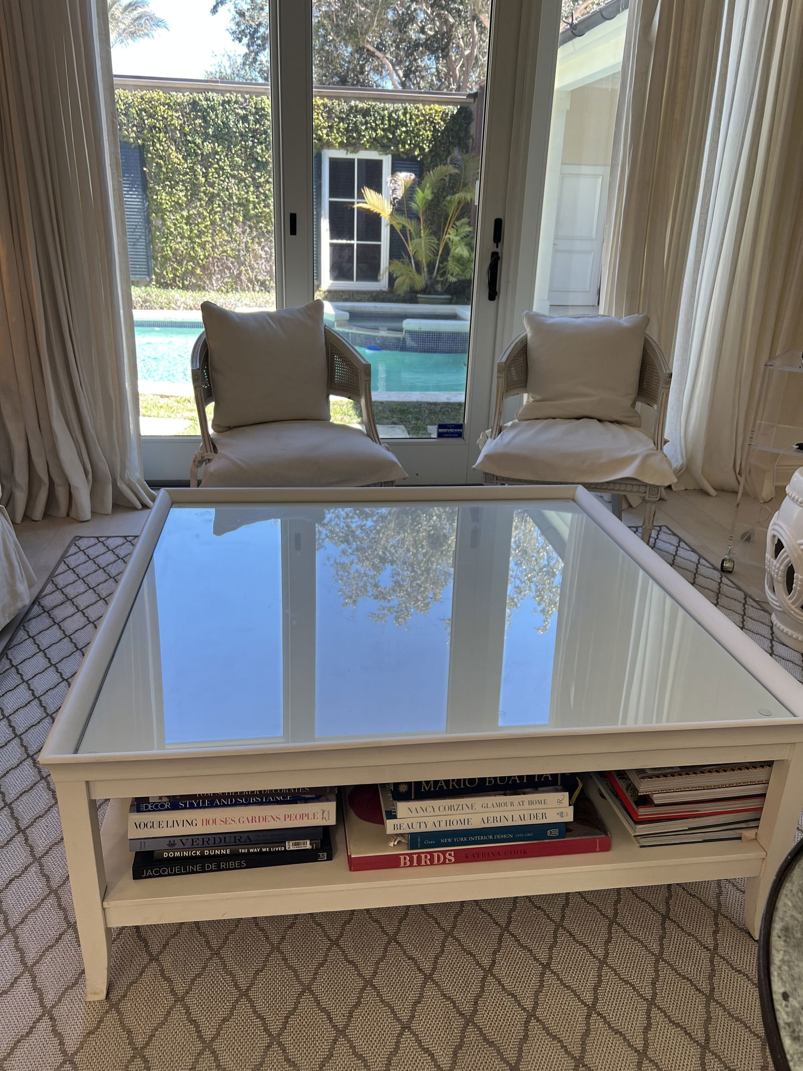 4' Square Coffee Table - 10