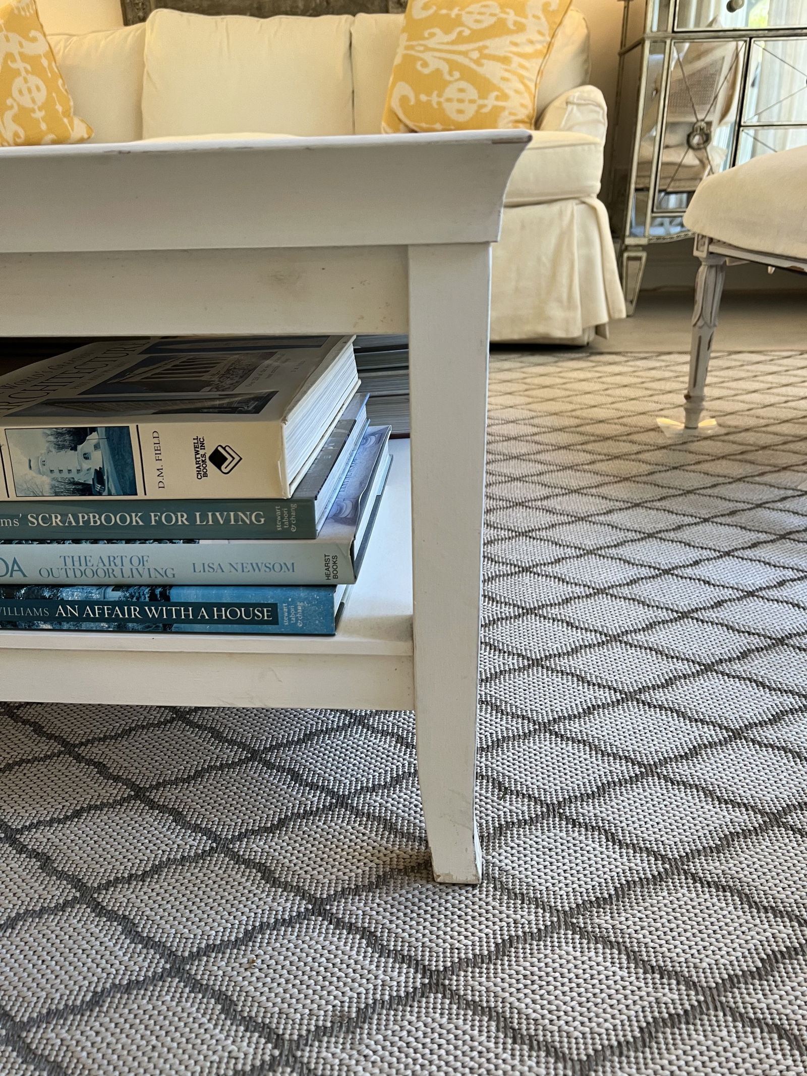 4' Square Coffee Table - 6