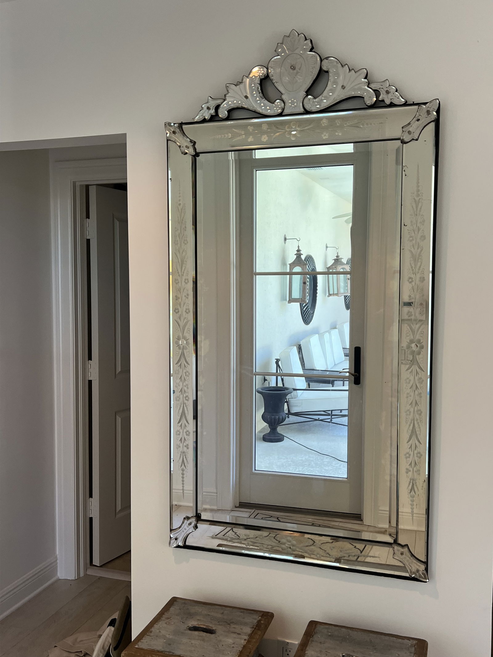 Antique Venetian Mirror - 2