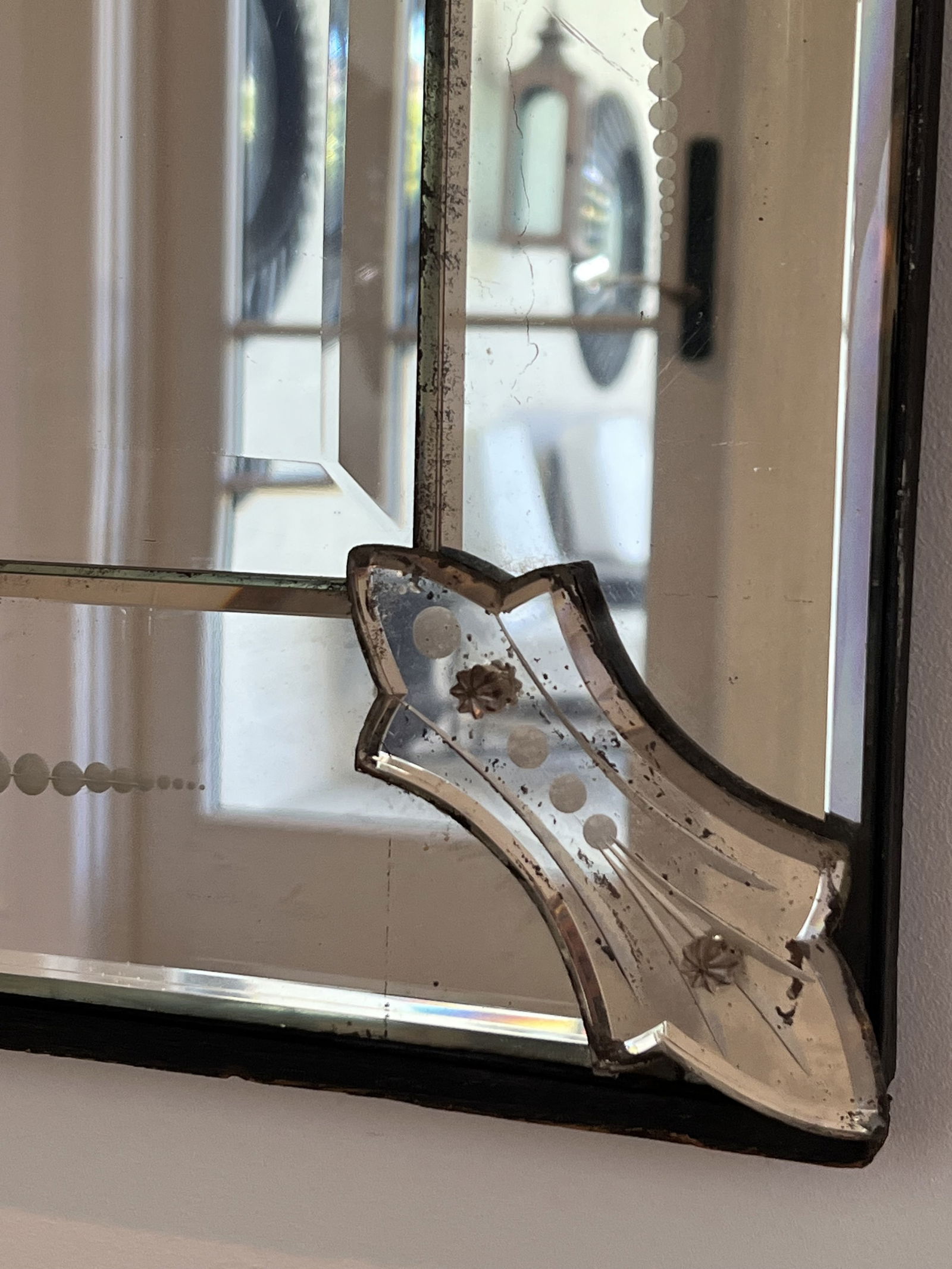 Antique Venetian Mirror - 4