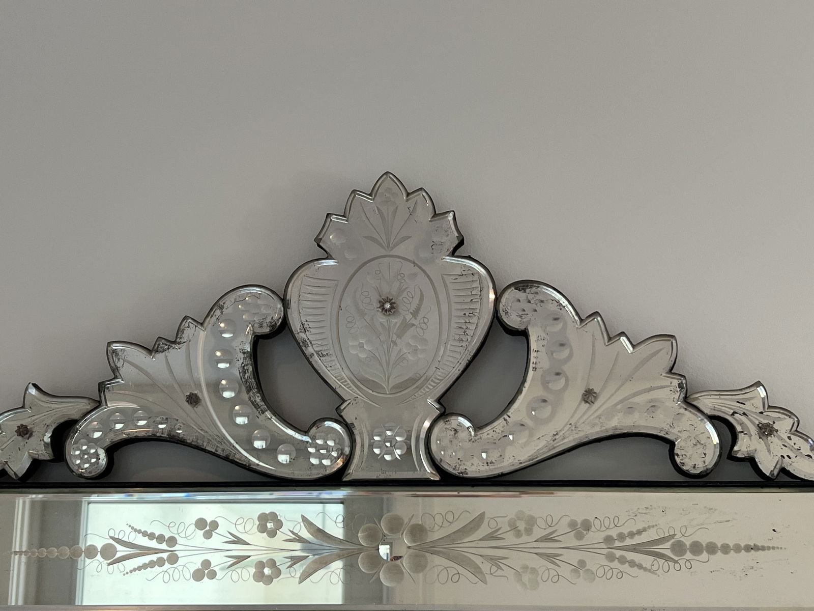 Antique Venetian Mirror - 6