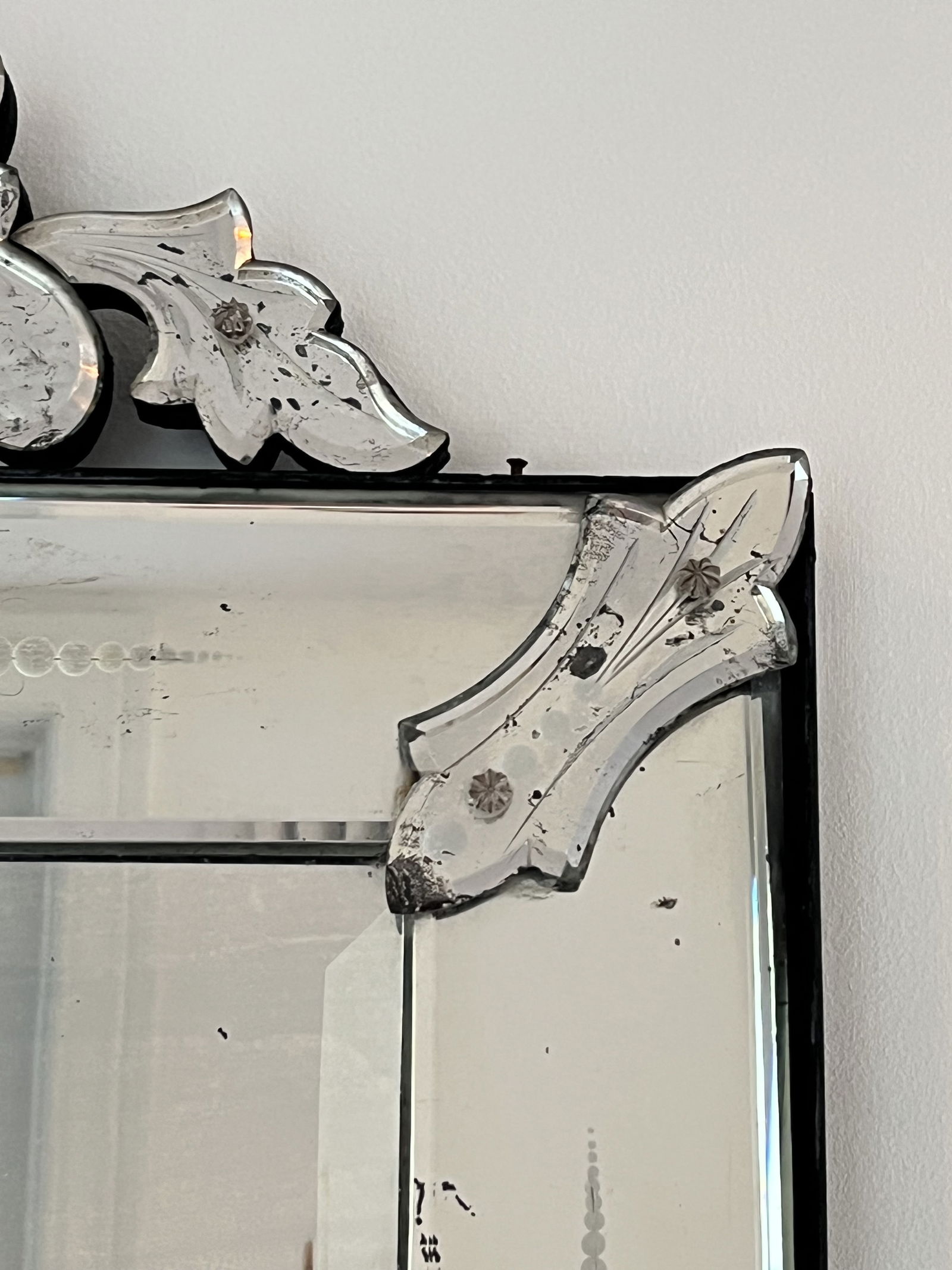 Antique Venetian Mirror - 7