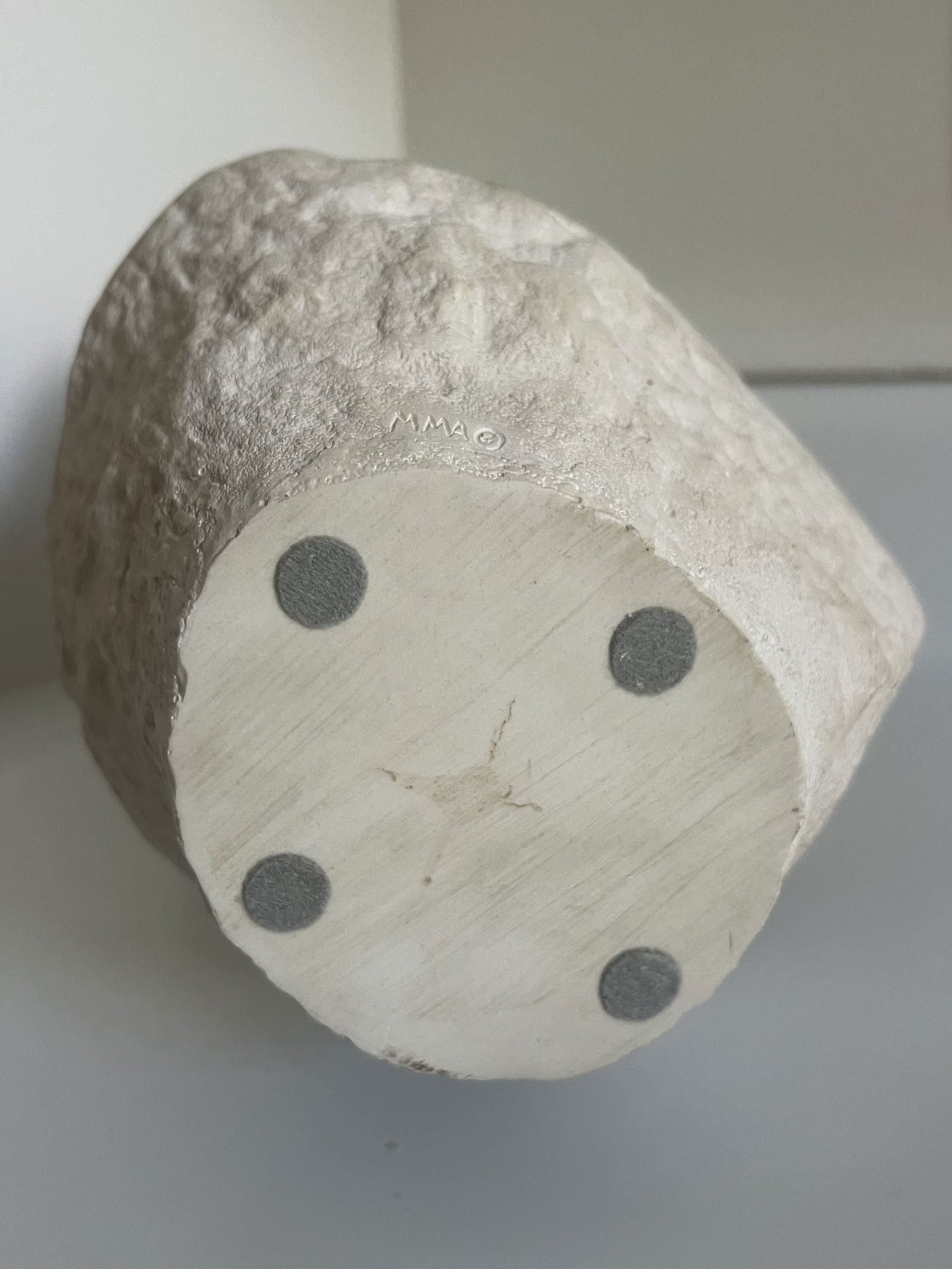 MMA Greek Marble Head Funerary Statue - 4