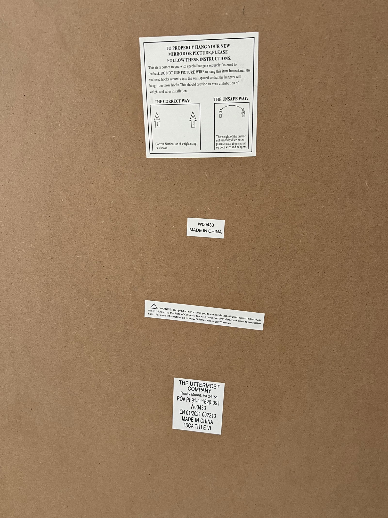 Contemporary Gold Leafed Mirror - 6