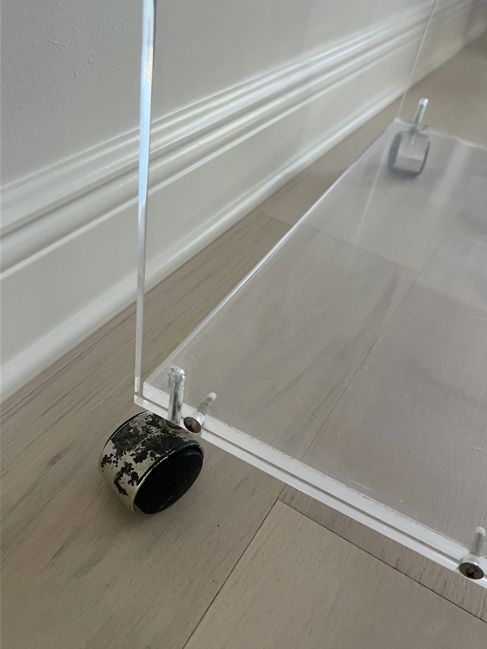 Mid-Century Lucite Bar Cart - 4