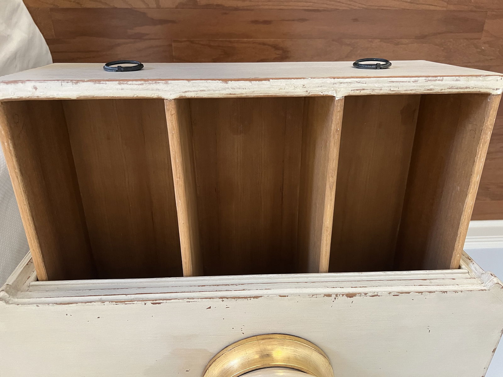 Pair of Swedish Style Three Drawer Nightstands - 6