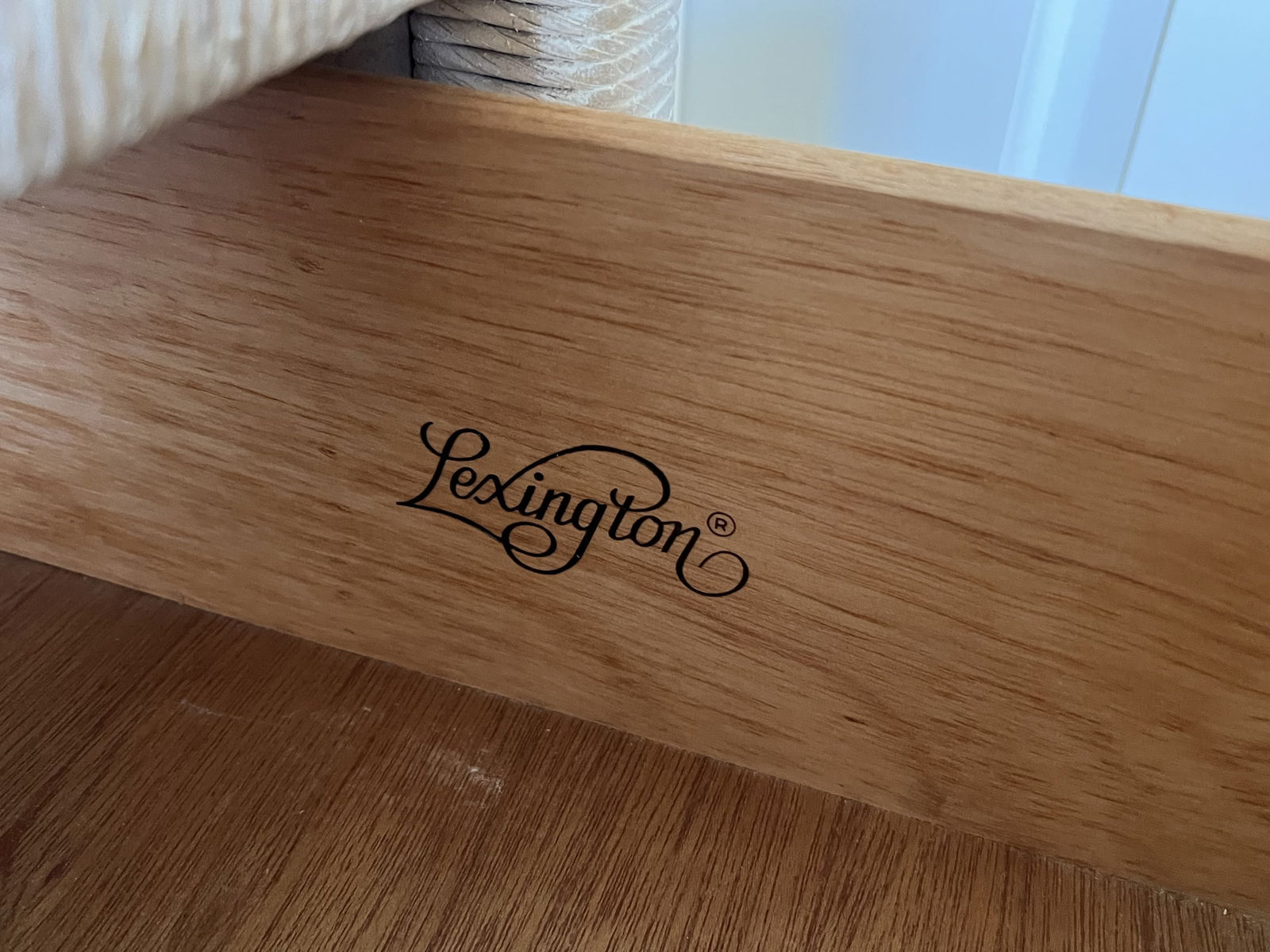 Pair of Henry Link Wicker Nightstands - 11